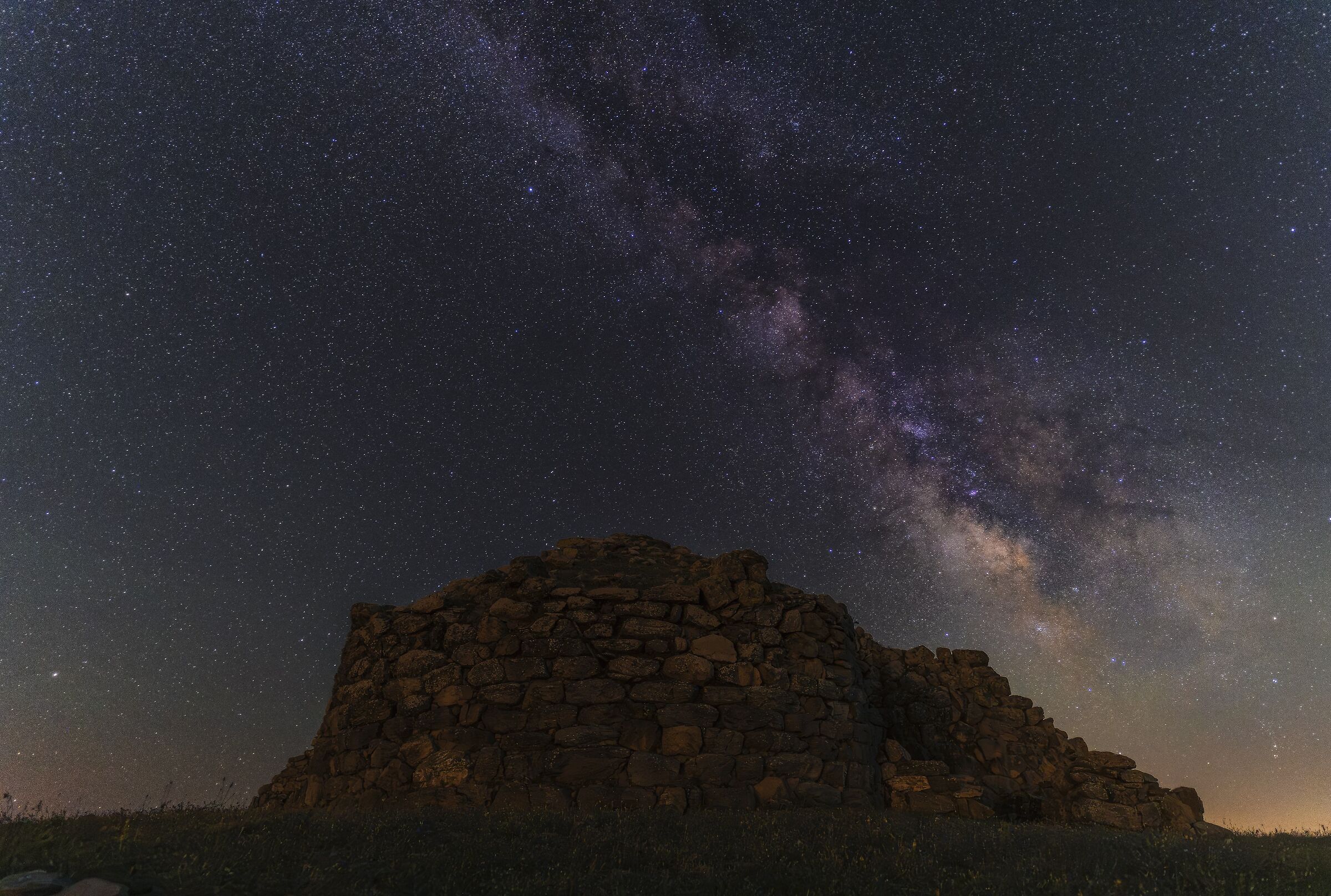 Nolza under the starry sky