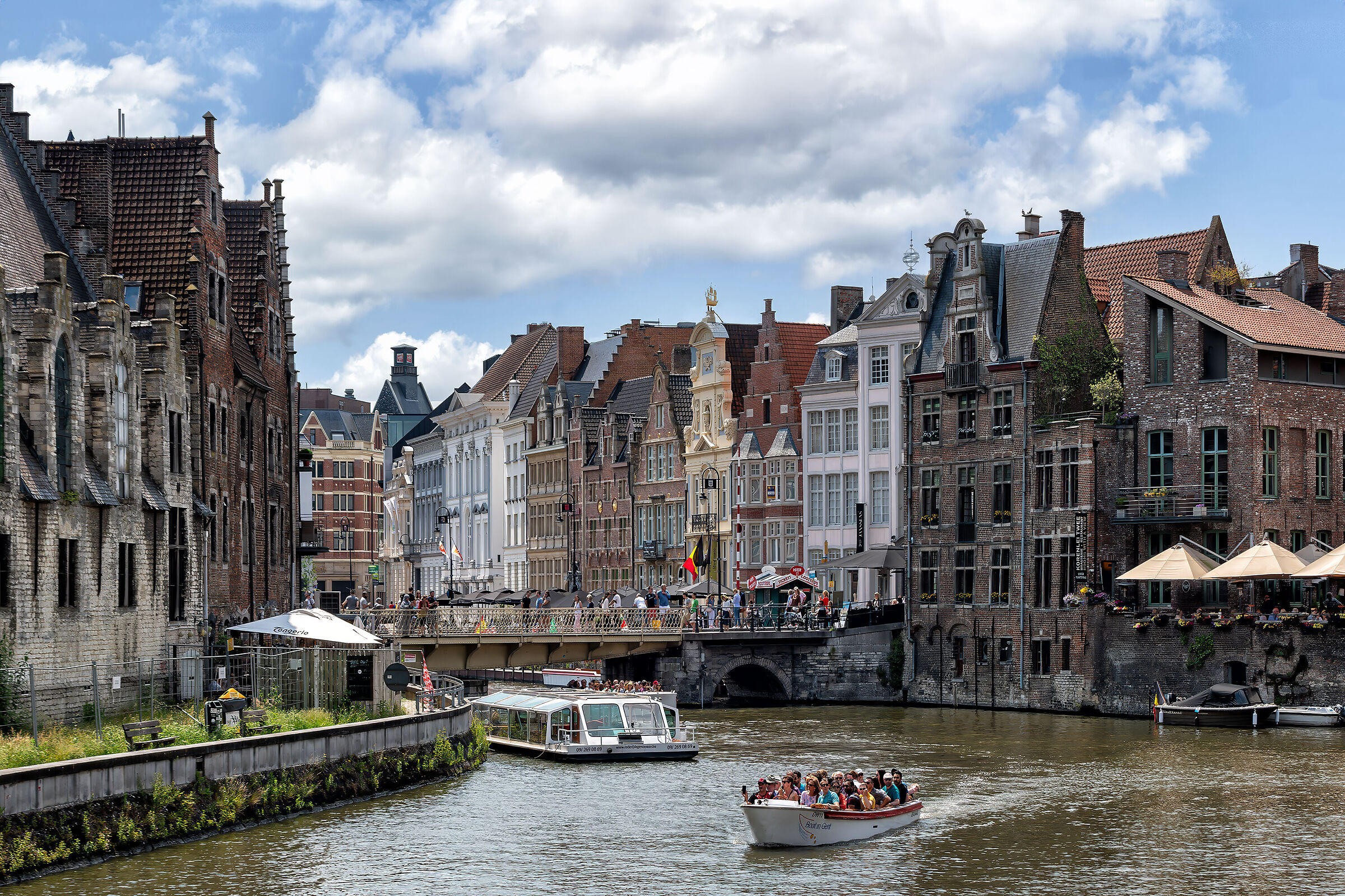 Gent, il traffico ...