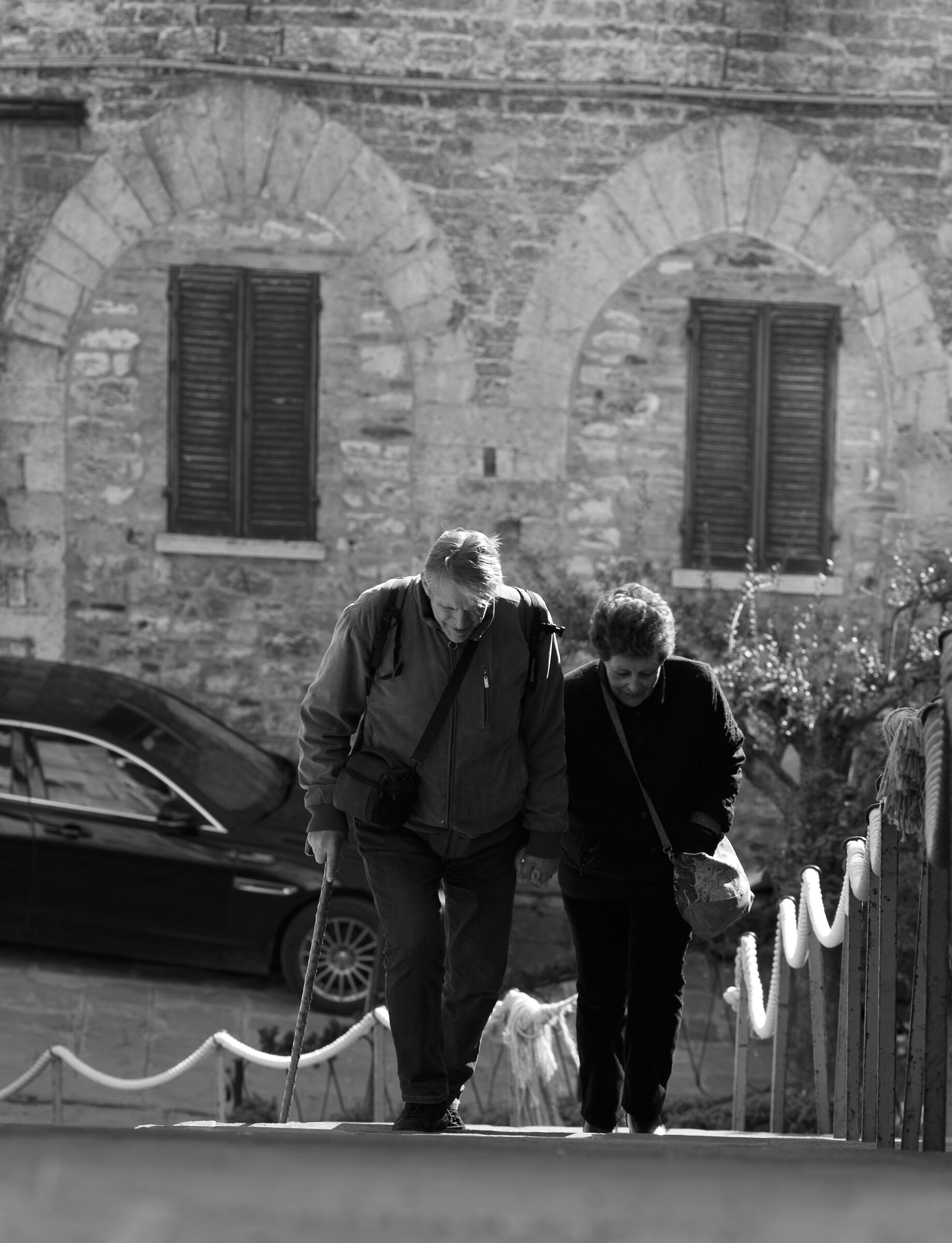 Tenderness in holding hands