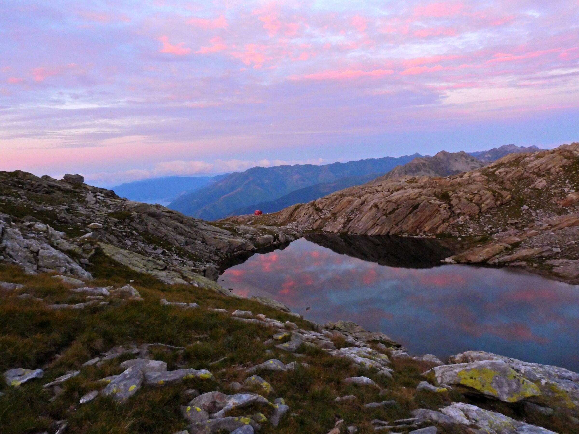 Sunrise from the bivouac