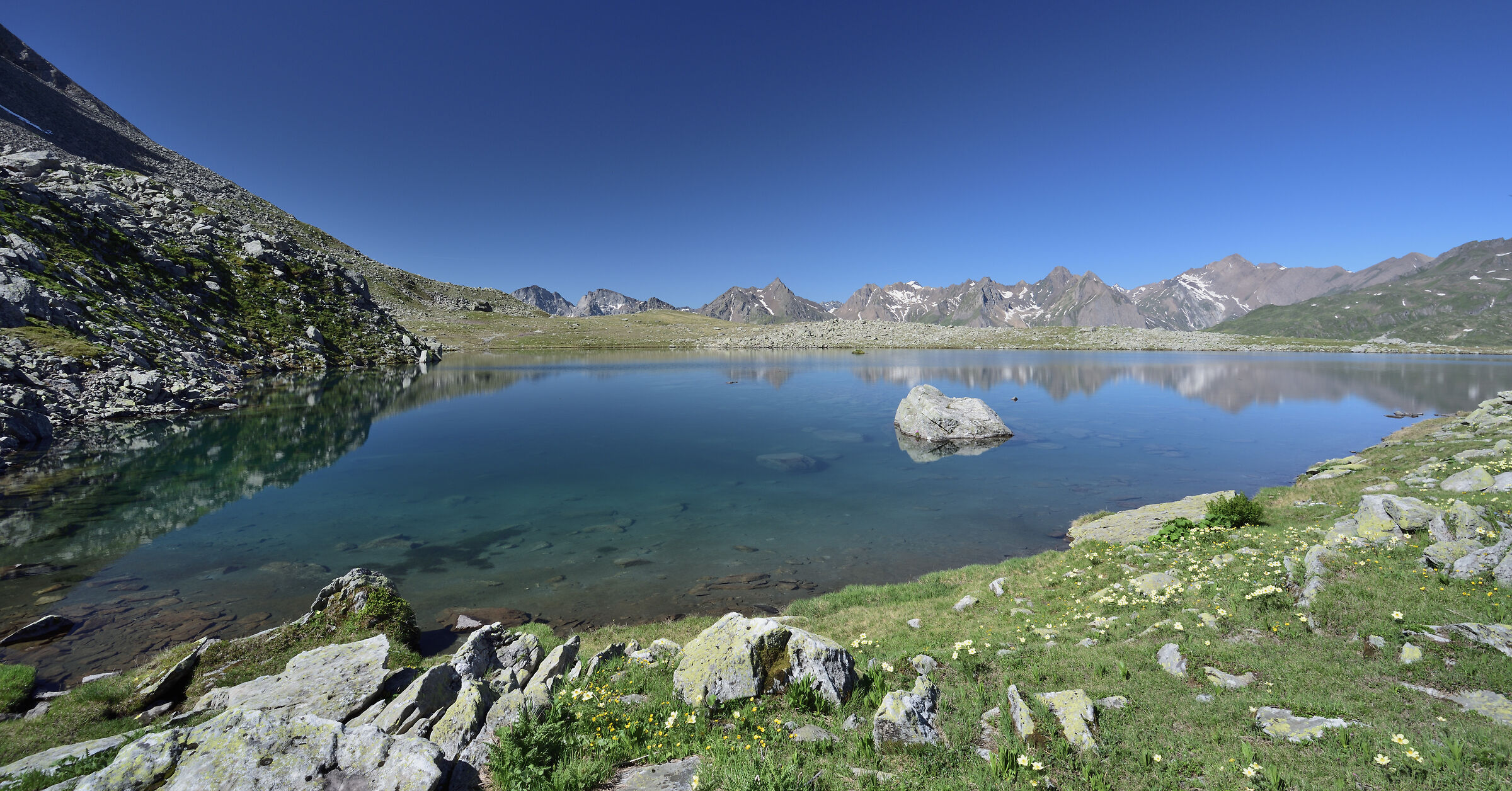 the first of the two Boden lakes