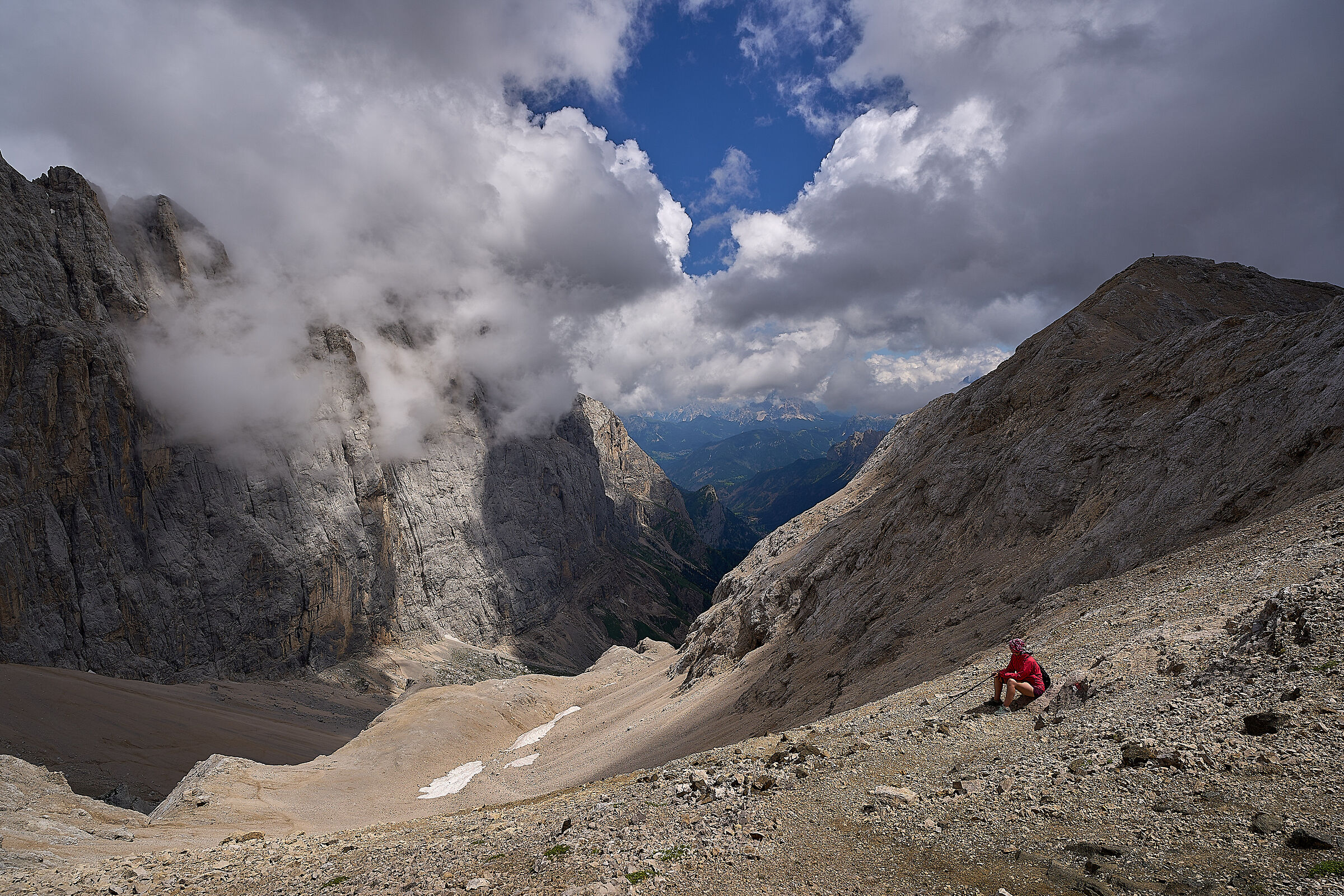 Punta Penia and Eastern Cima Ombretta