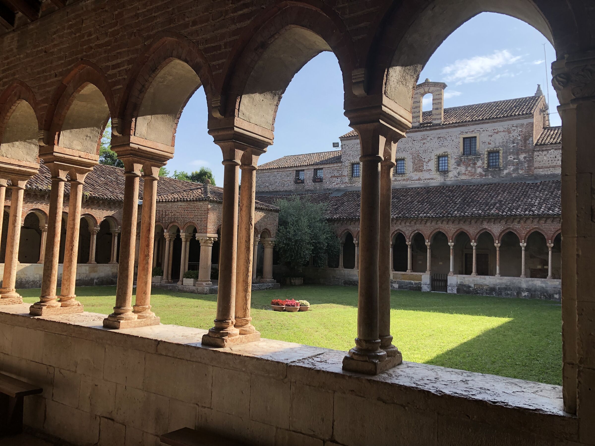 Cloister of the Basilica of San Zeno-Verona