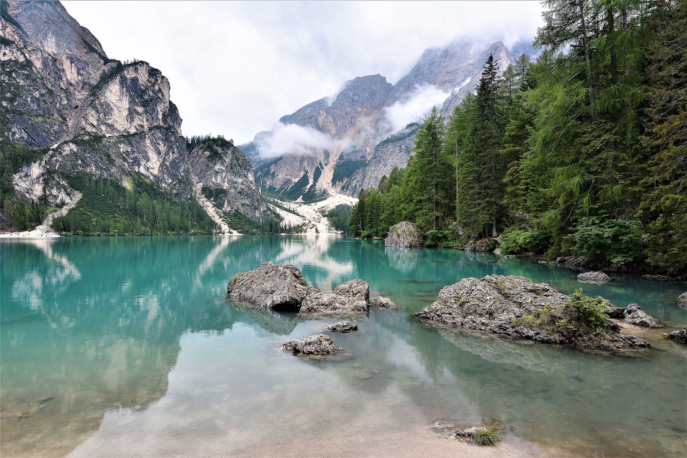 Braies in Luglio.