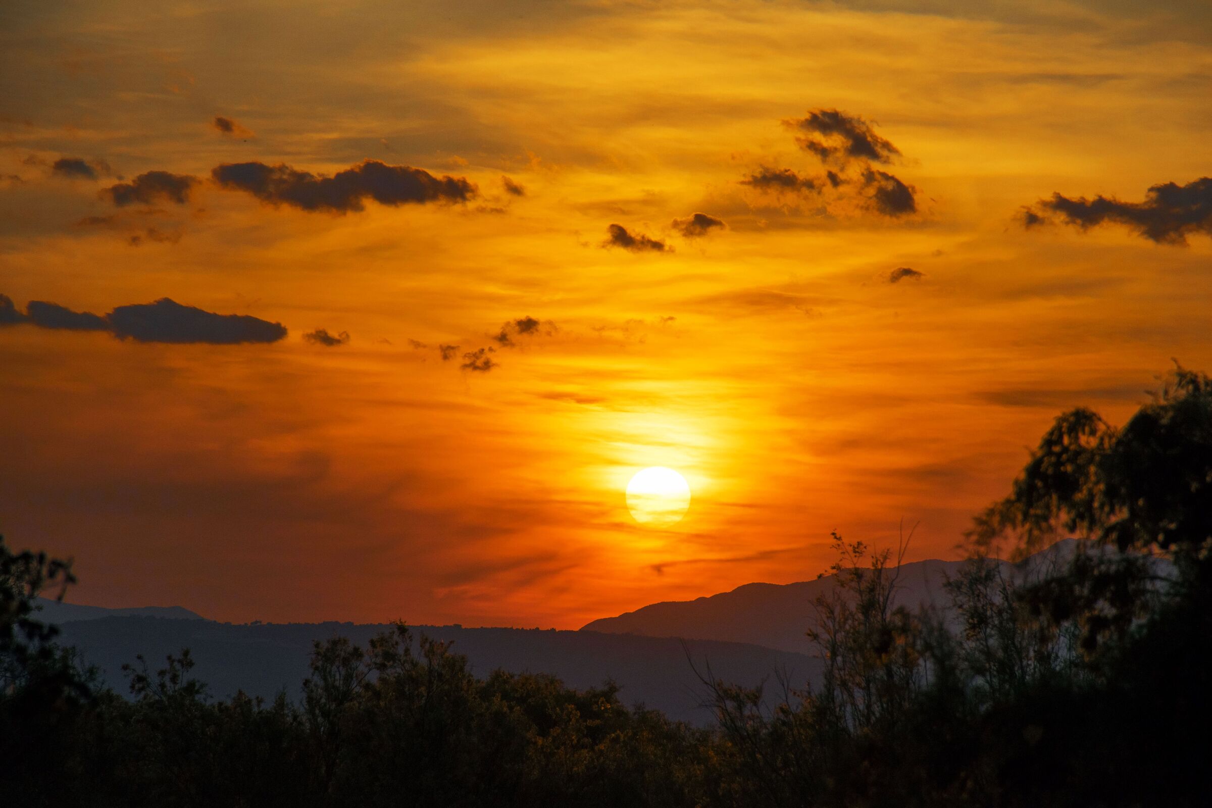 And then... the sunset