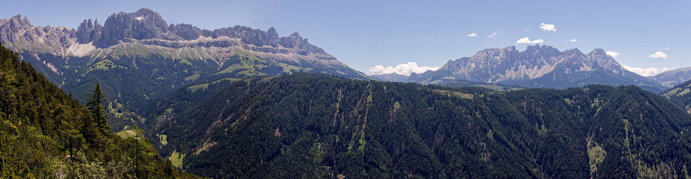 Rosengarten and Latemar