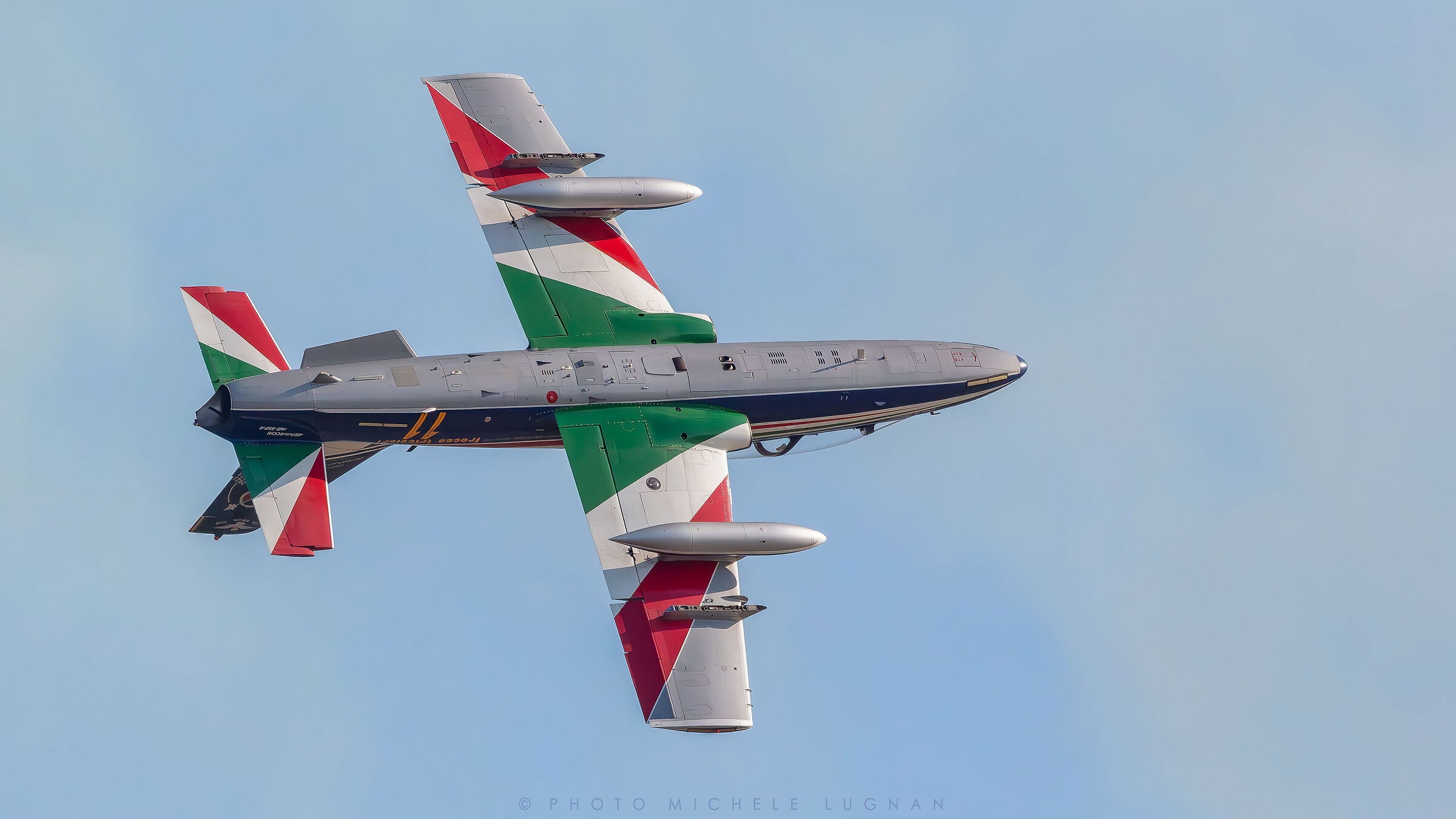 August 2 in Grado, Exhibition of tricolor arrows