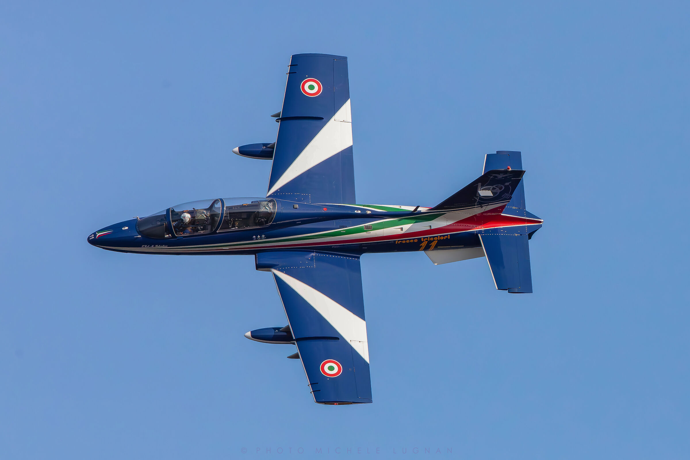 August 2 in Grado, Exhibition of tricolor arrows
