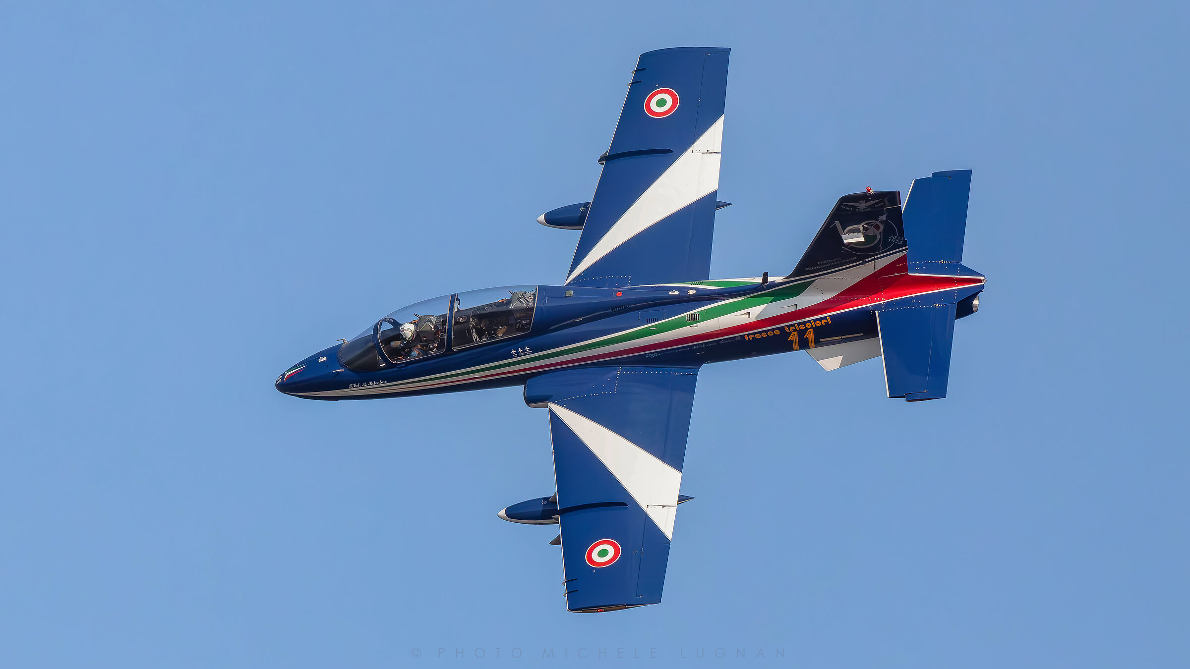 August 2 in Grado, Exhibition of tricolor arrows