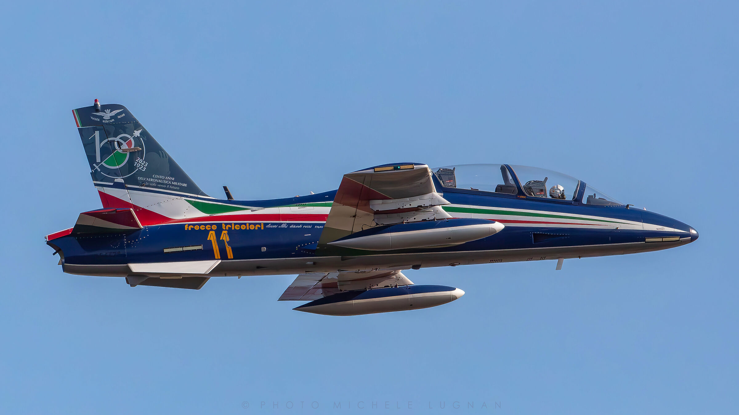 August 2 in Grado, Exhibition of tricolor arrows
