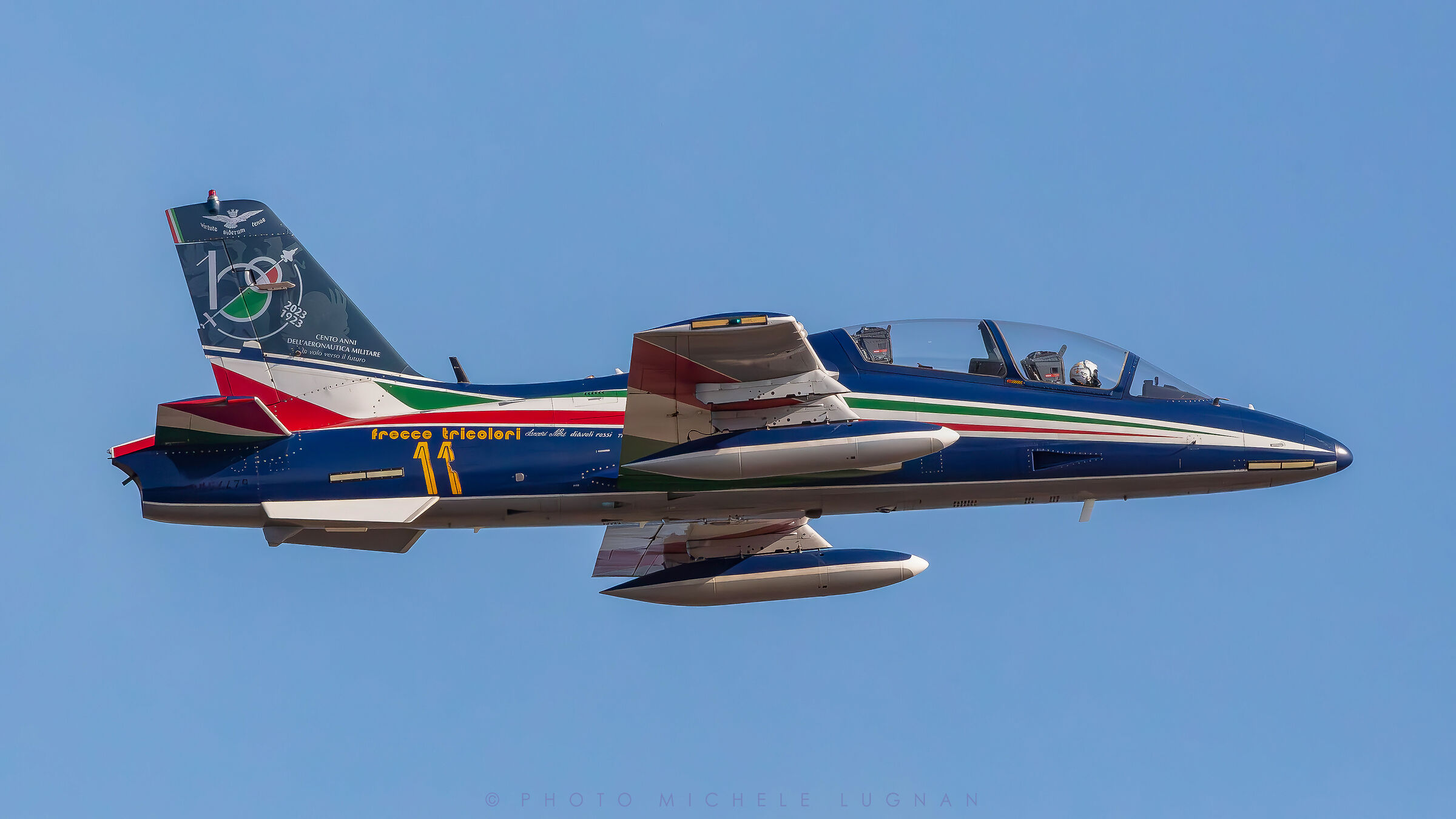 August 2 in Grado, Exhibition of tricolor arrows