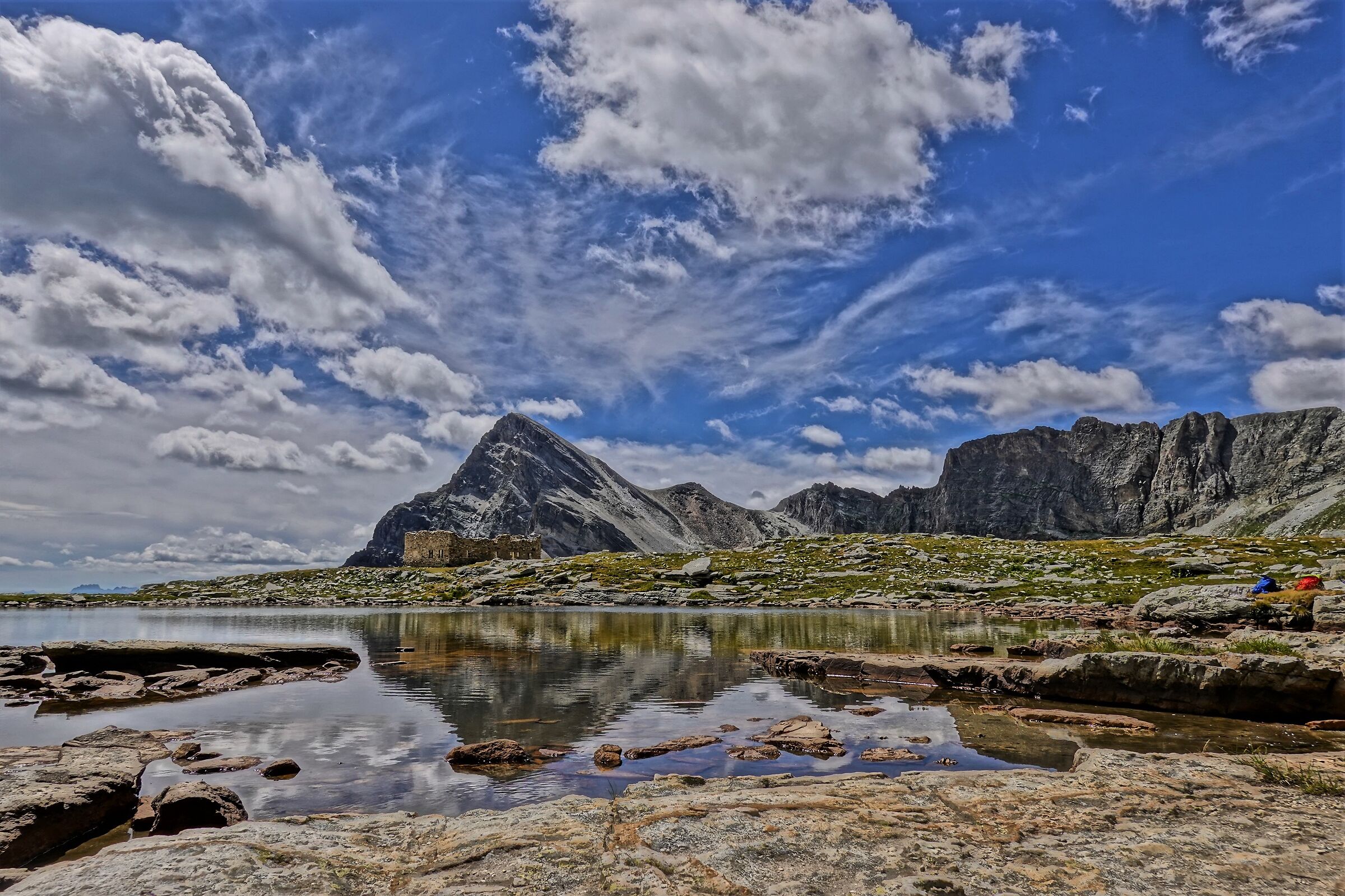 lake Camoscere and Mount Chersogno - Valle Maira (CN)