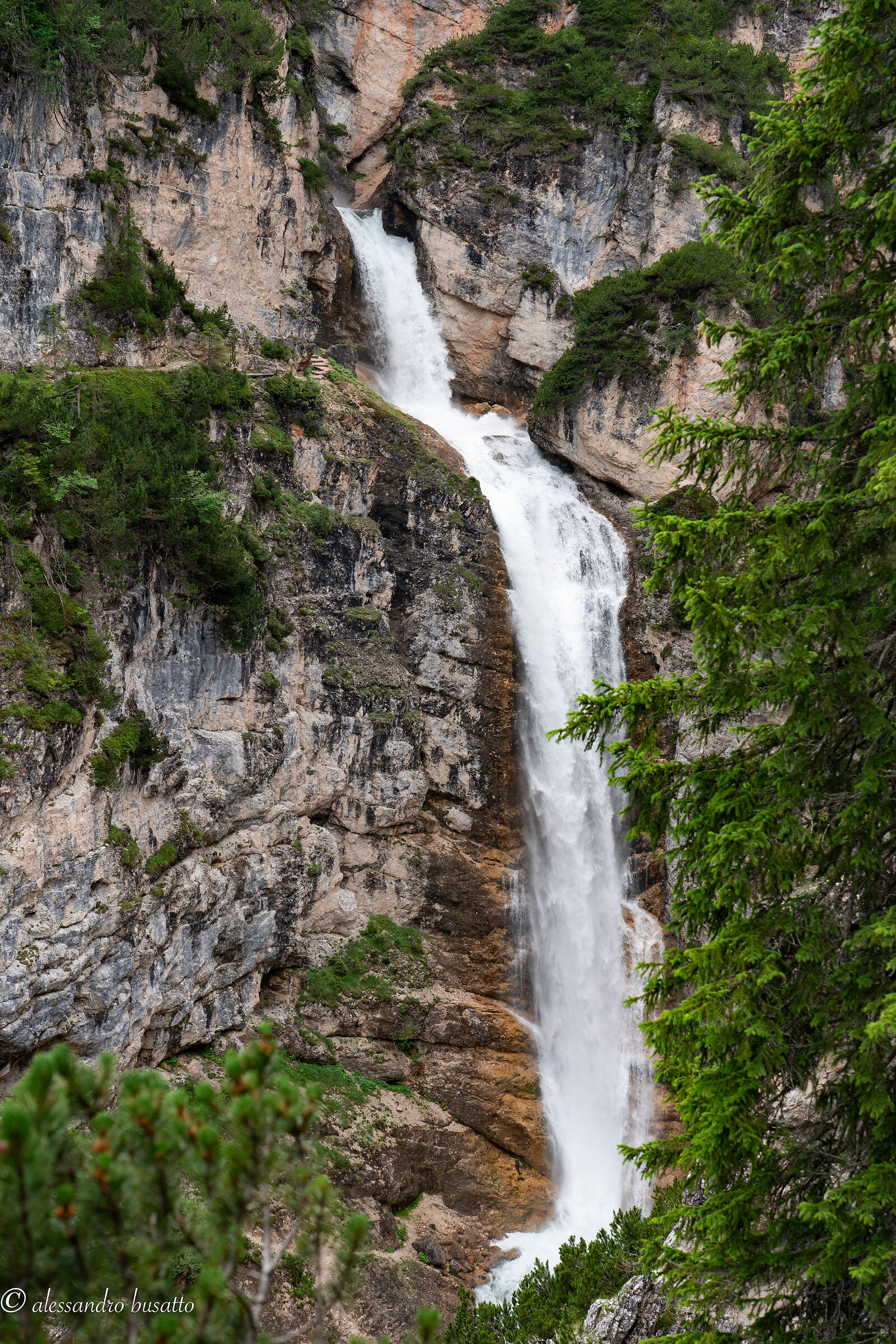 Fanes Waterfall (Cortina d'Ampezzo)