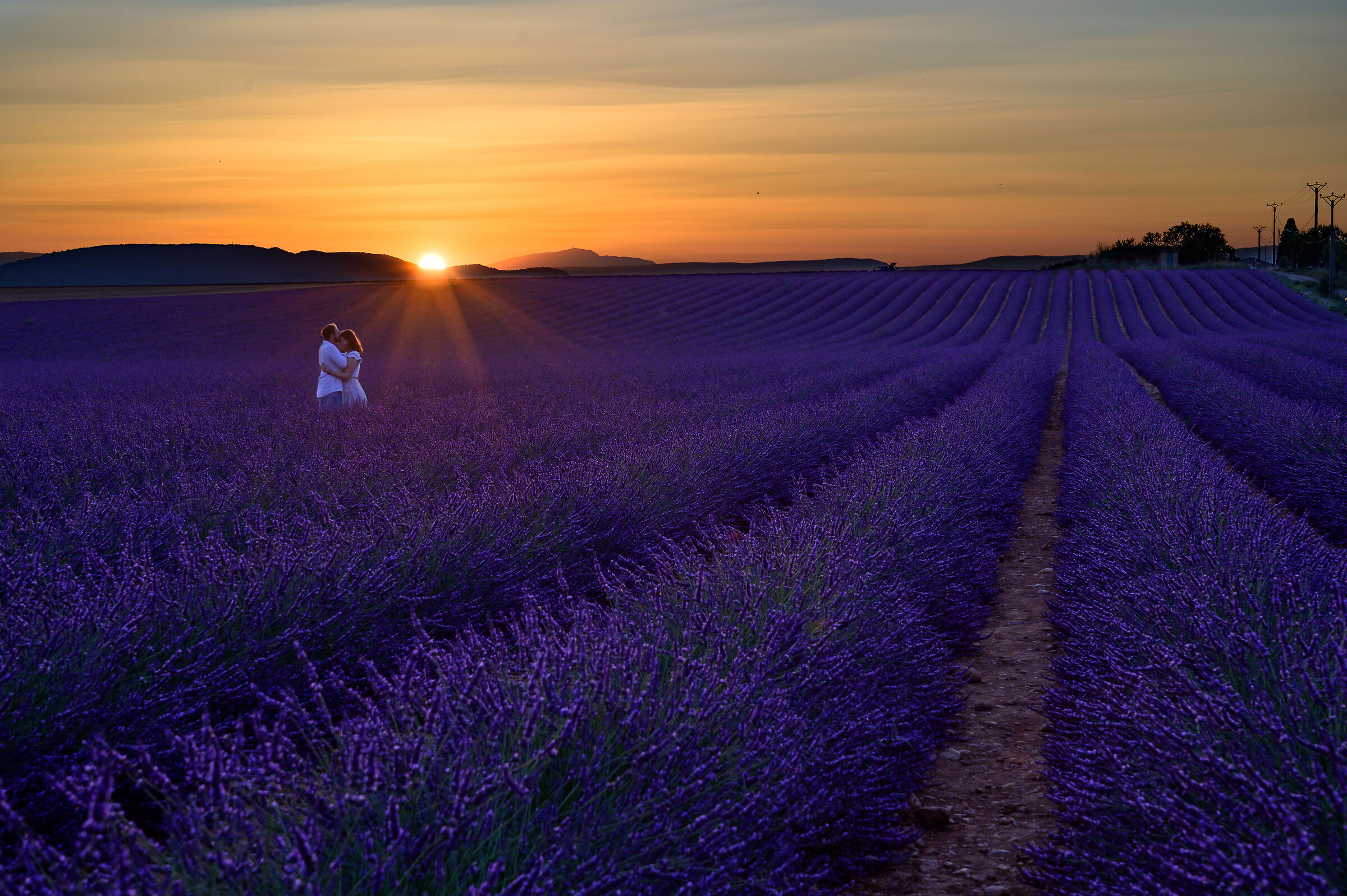 Tramonto in Provenza