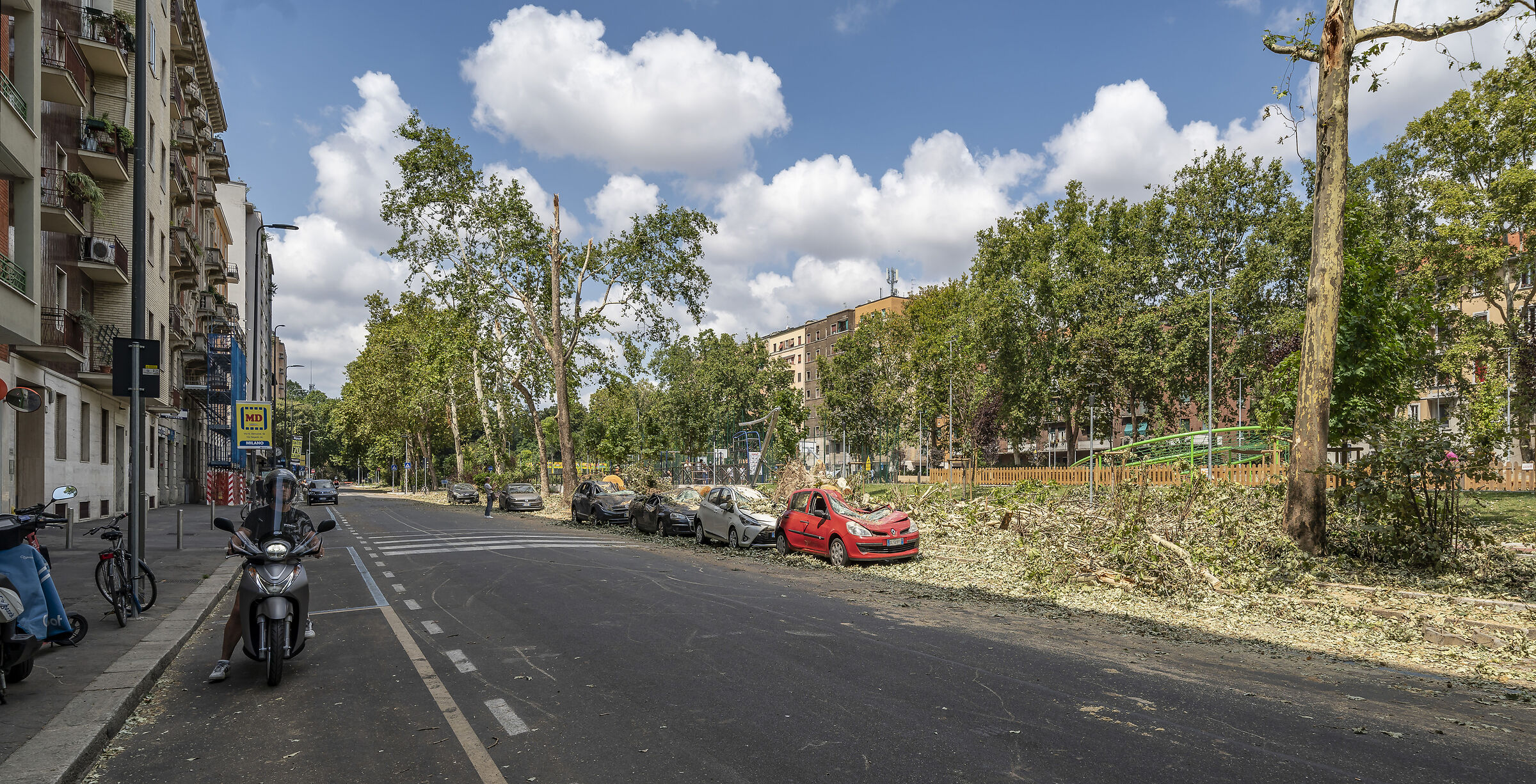 Viale Argonne - Saturday 29 July 2023. 12:08