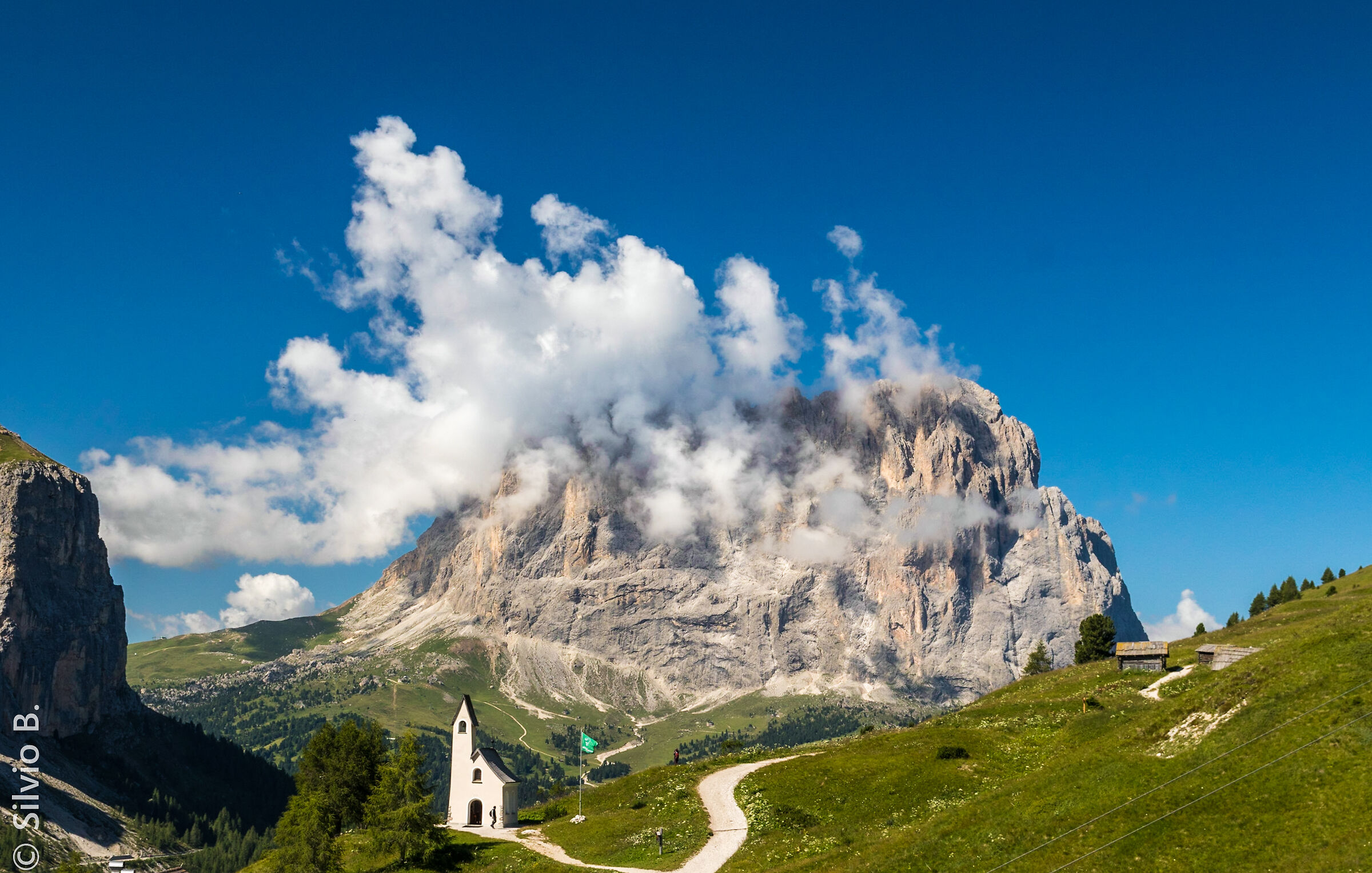 (one) view from Passo Gardena