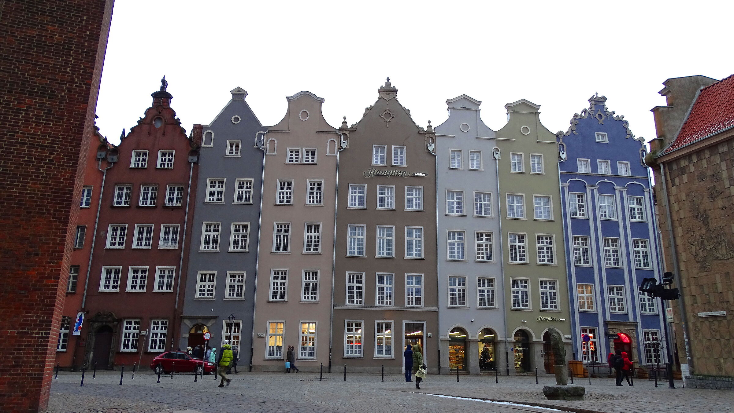 The houses of Gdansk