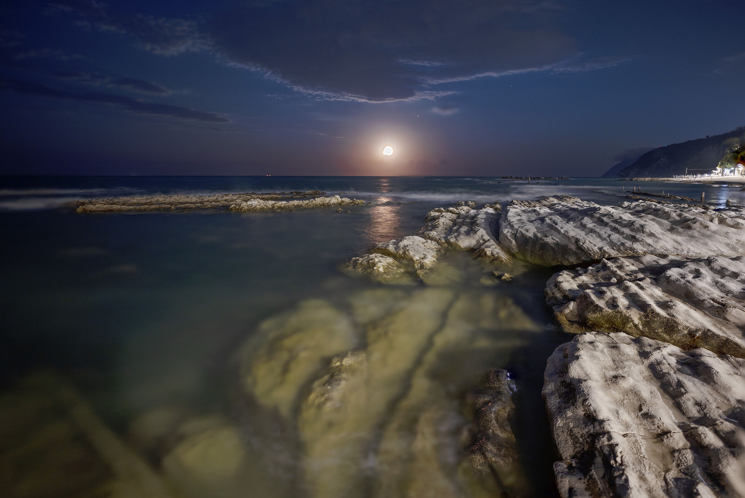Luna piena al Passetto