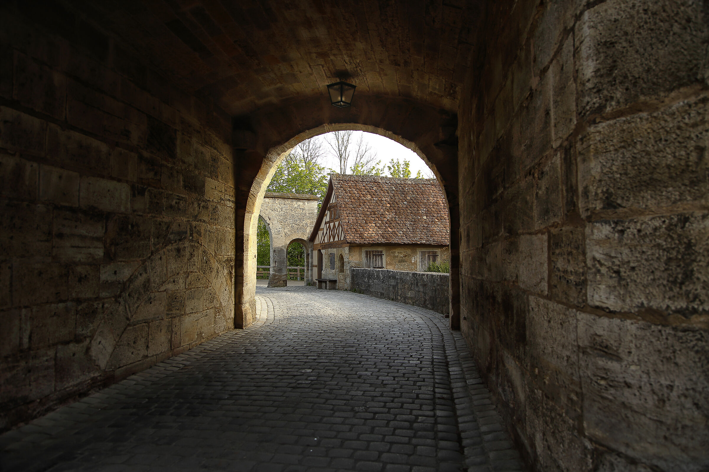 Glimpse of Rothenburg