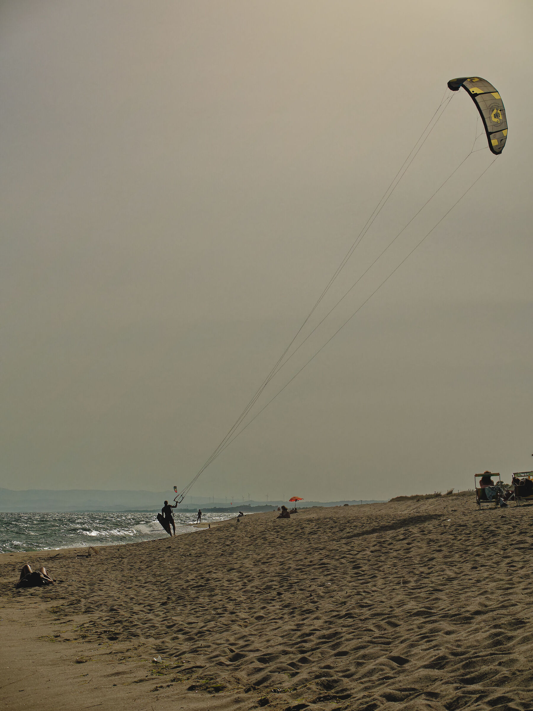 Sea and wind in Calabria