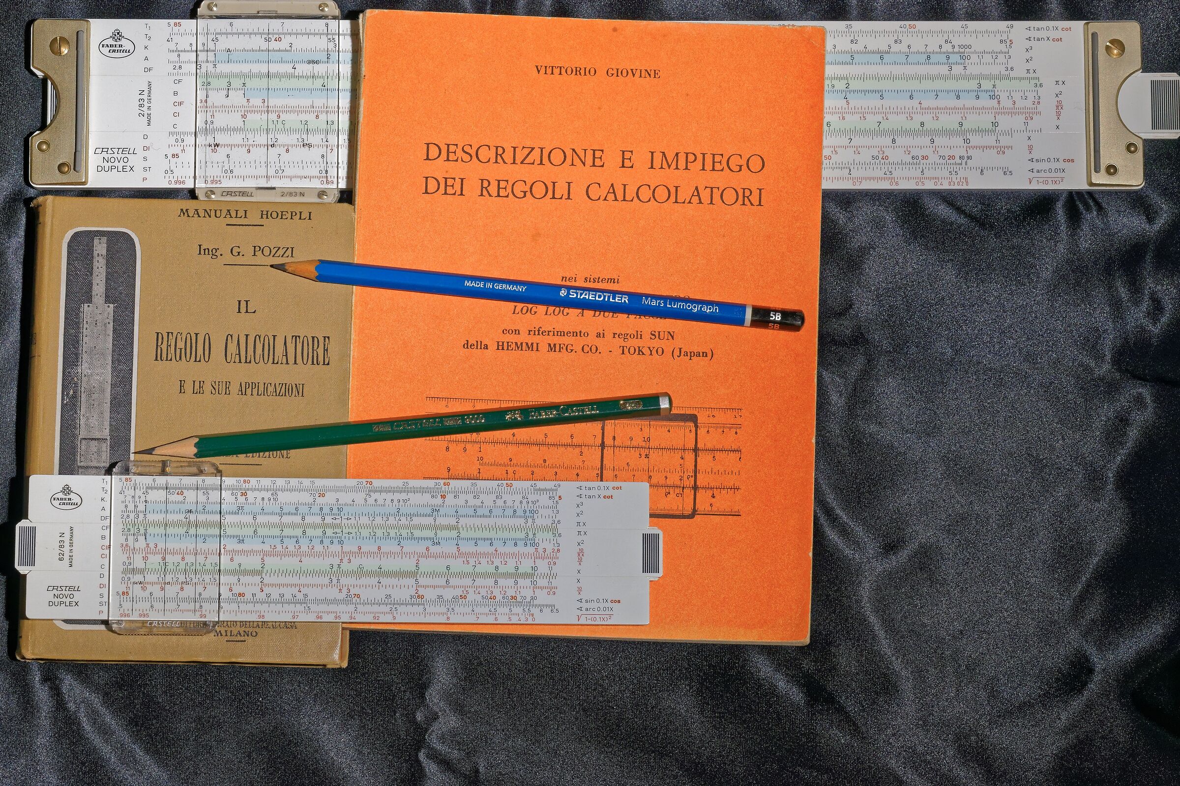 The slide rule - calculations up to the 70s