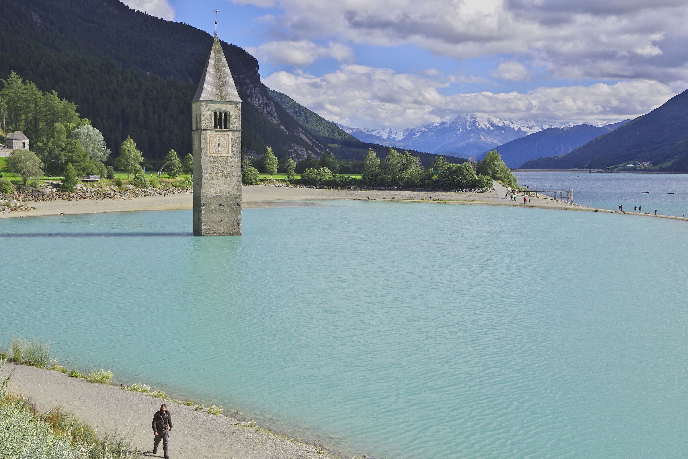 Lake Reschen - The Bell Tower of Curon