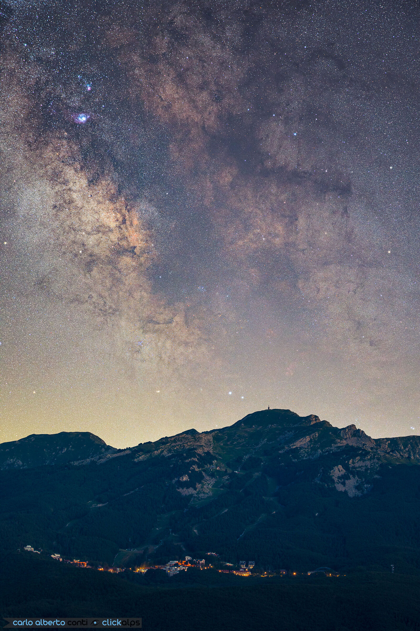 Apennine summer night