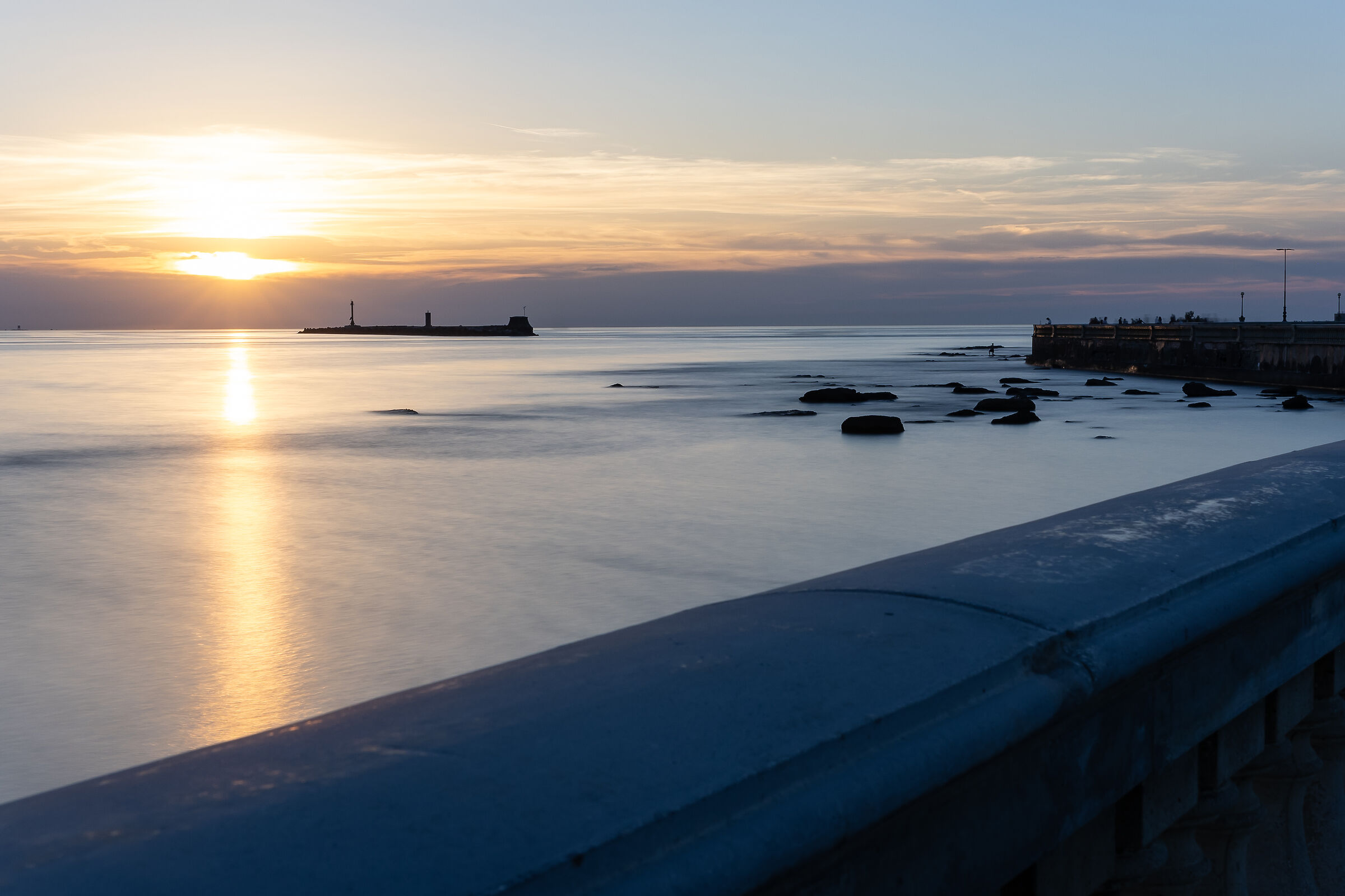 Terrazza Mascagni al tramonto