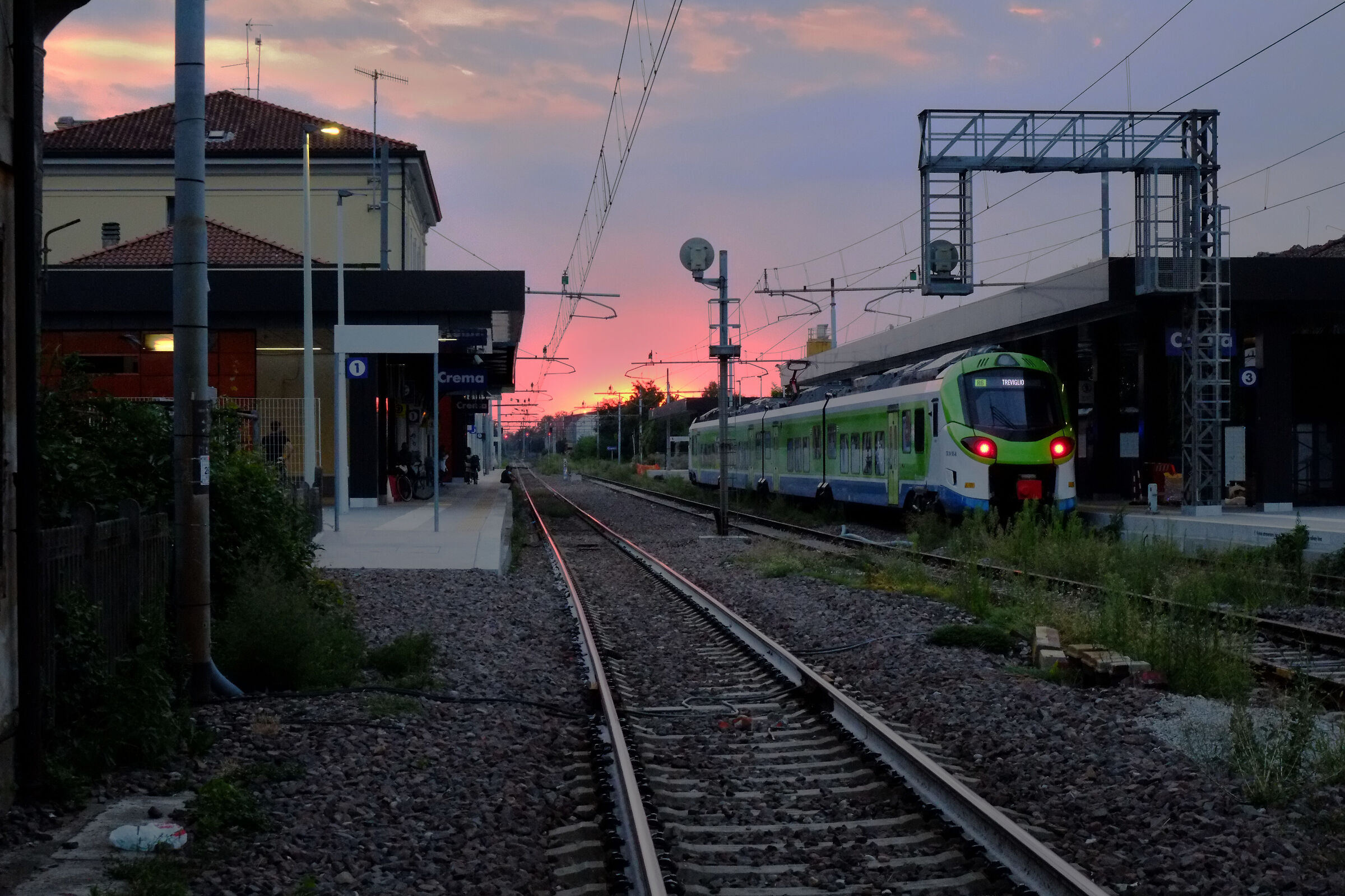 Il primo treno della sera
