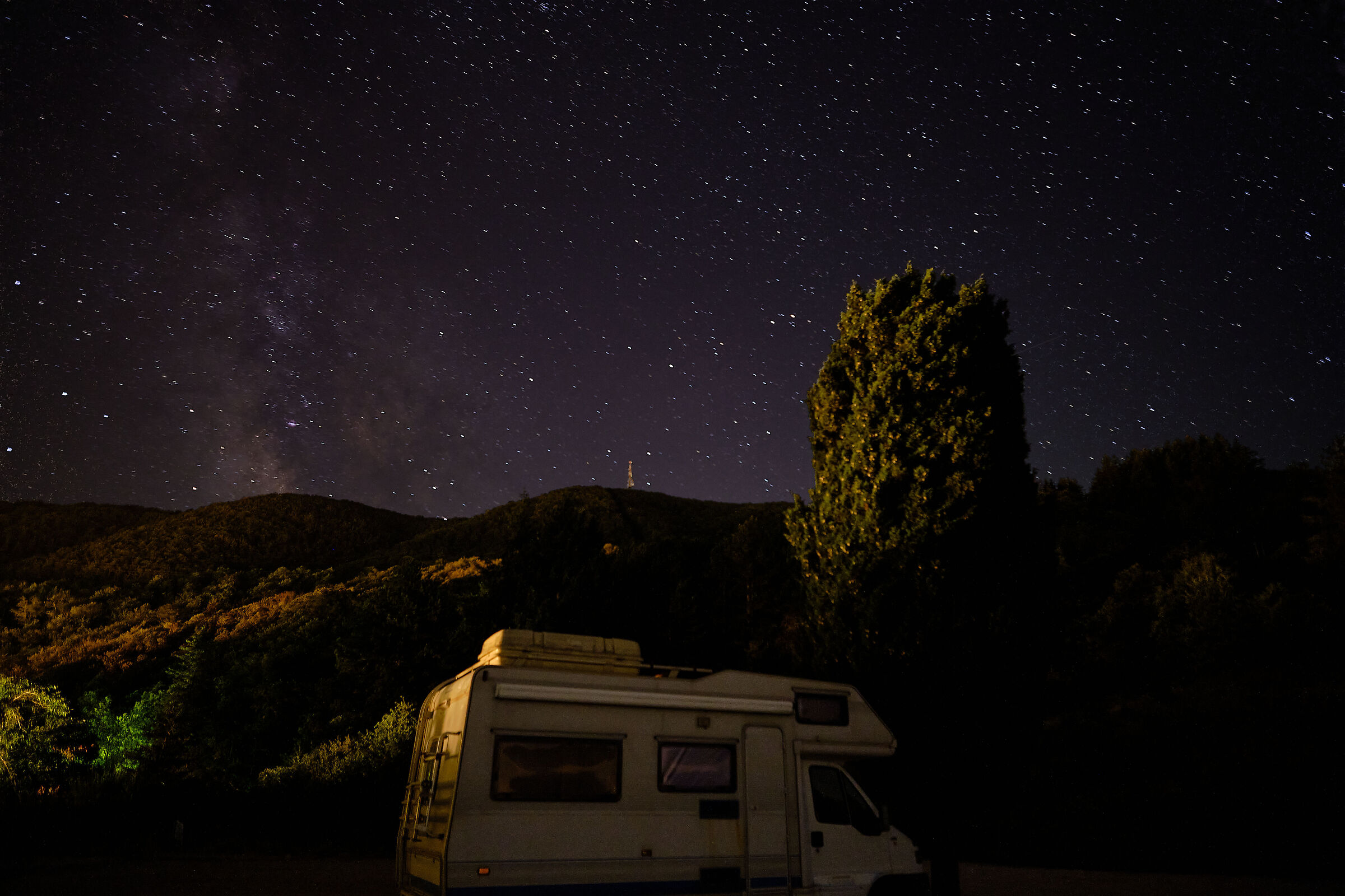 Cielo Stellato sotto il Poggio di Montieri