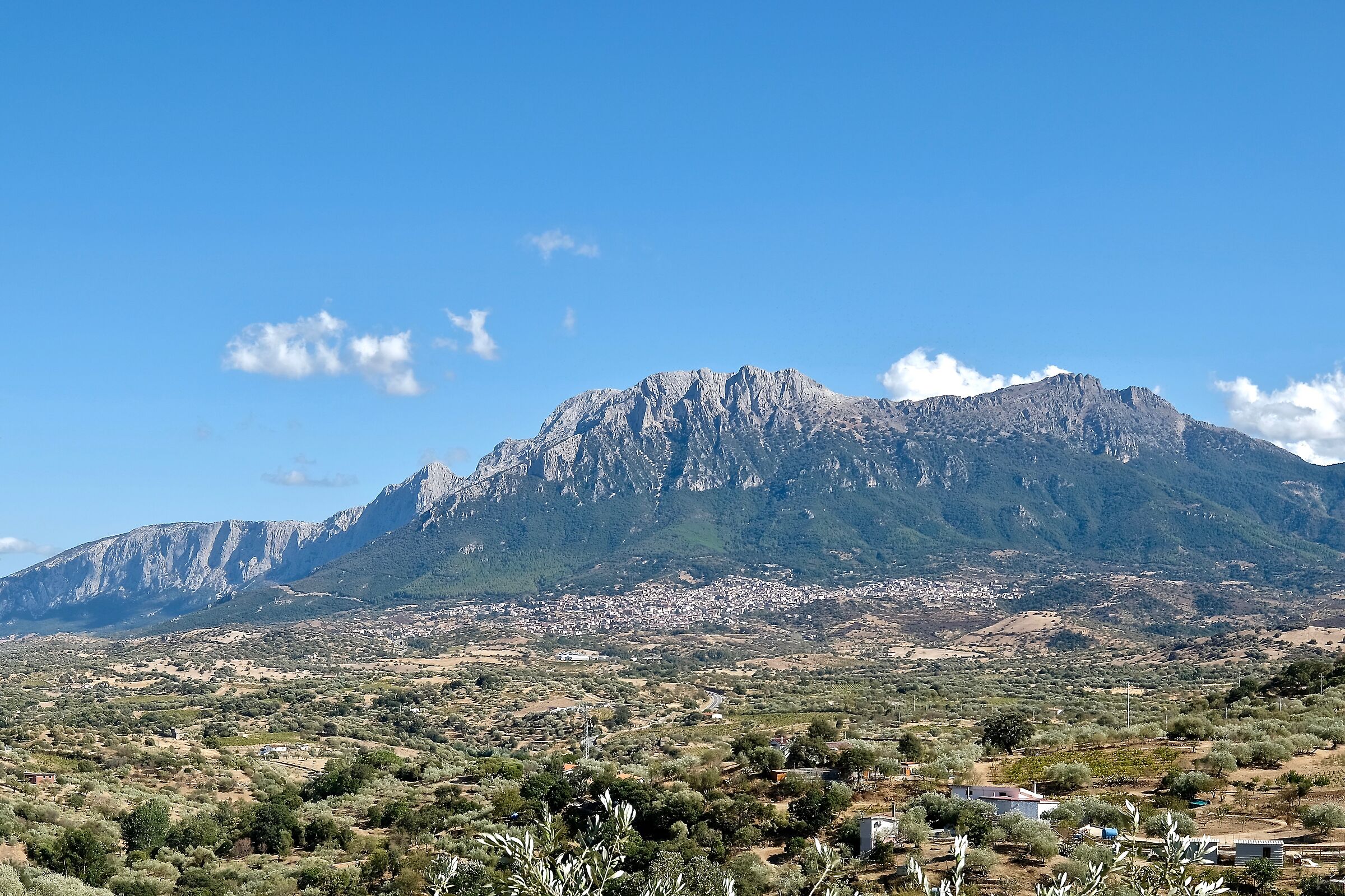 Oliena at the foot of Mount Ortobene - Nuoro