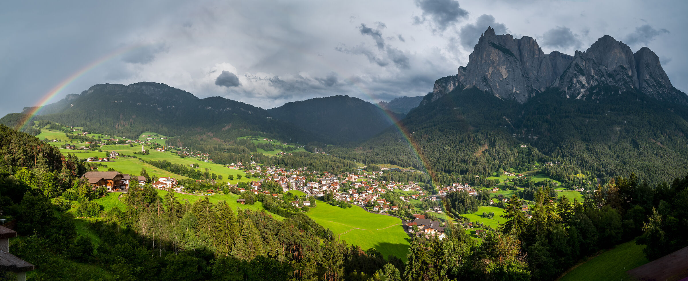 Dopo la pioggia in val di Siusi