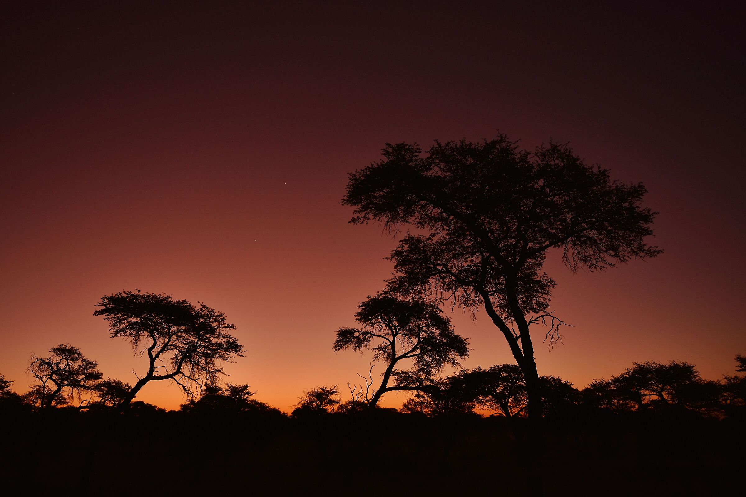Namibian sunset