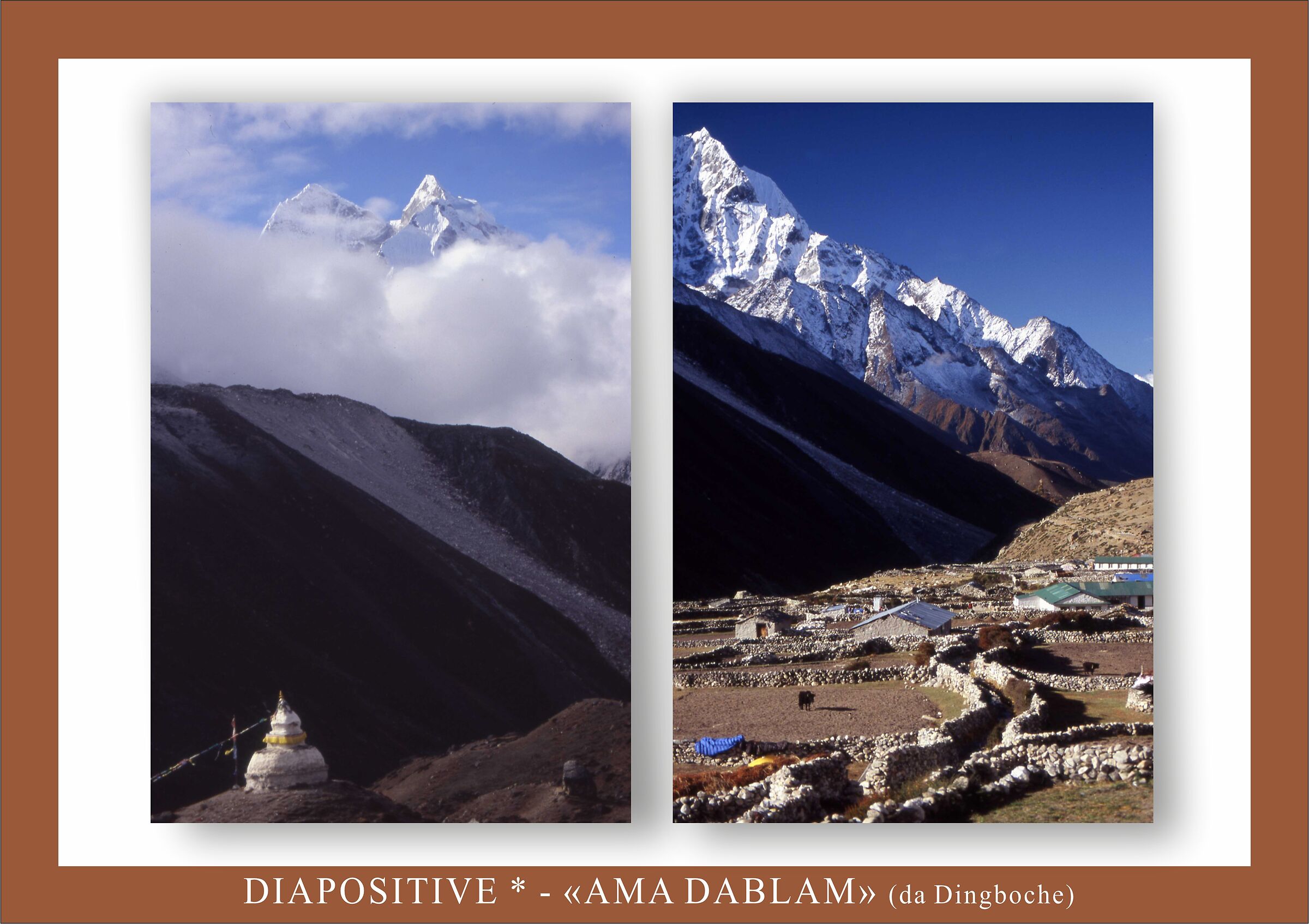 Loves Dablam from Dingboche