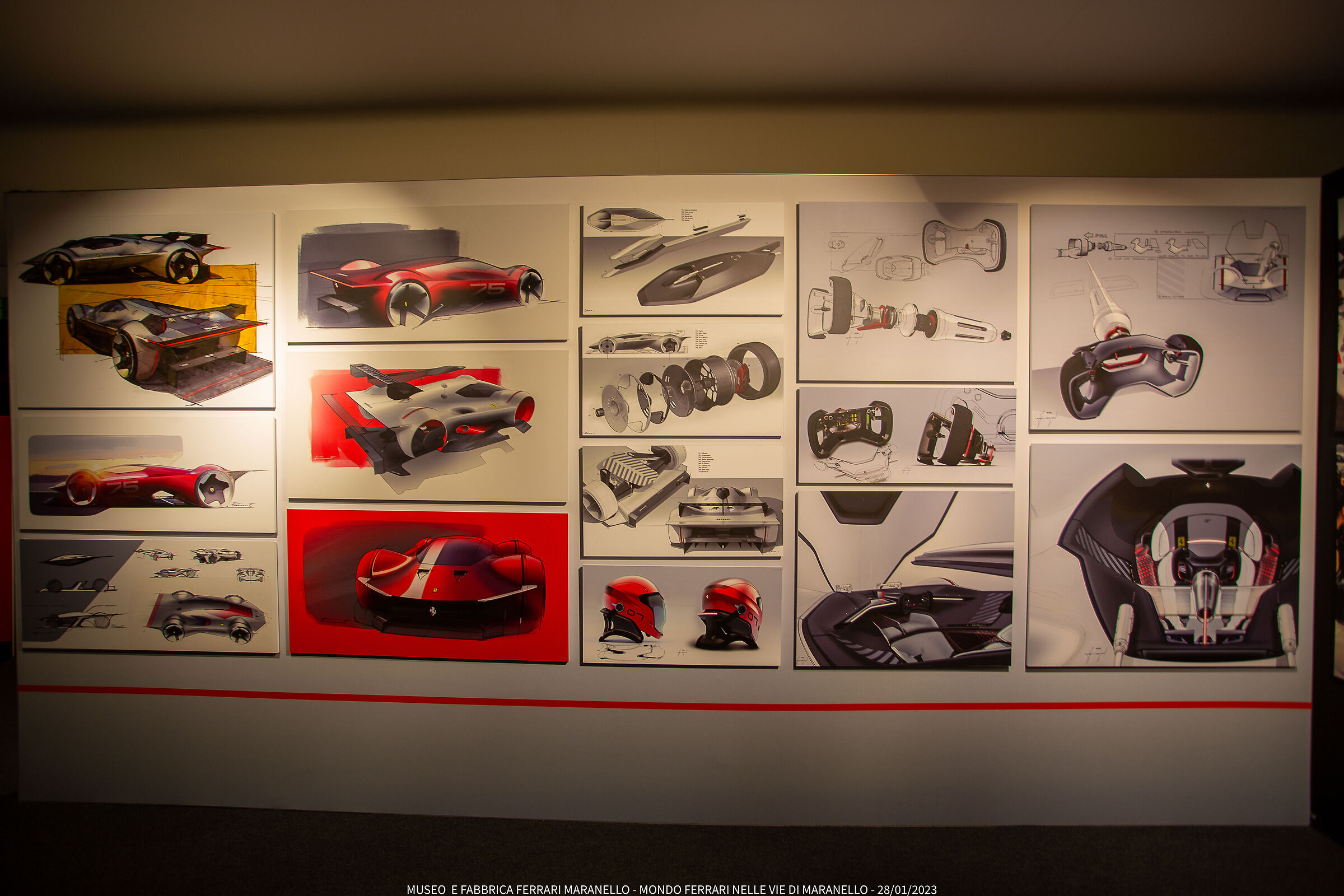 museo  e fabbrica ferrari maranello - mondo ferrari nel