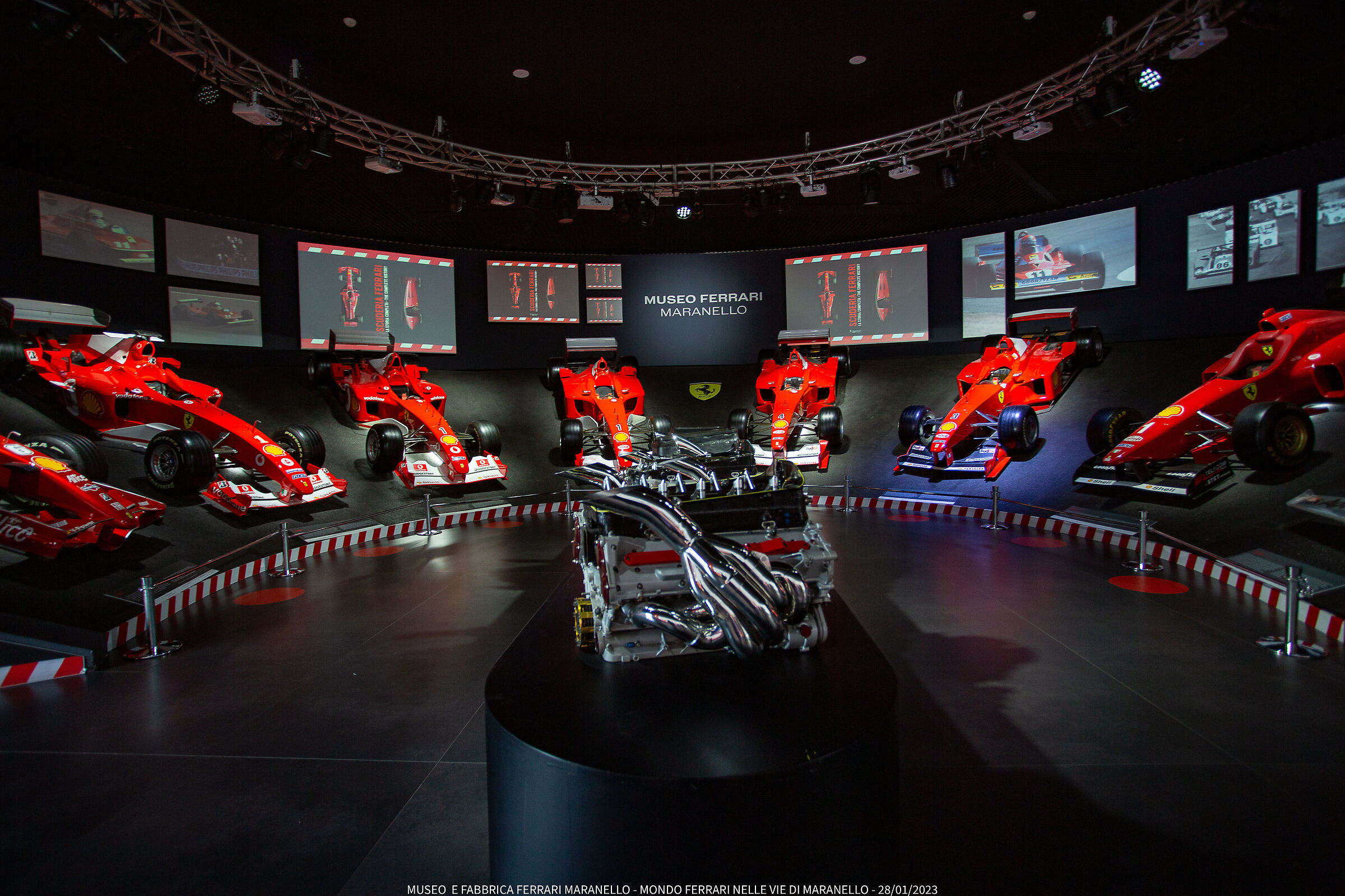 museo  e fabbrica ferrari maranello - mondo ferrari nel