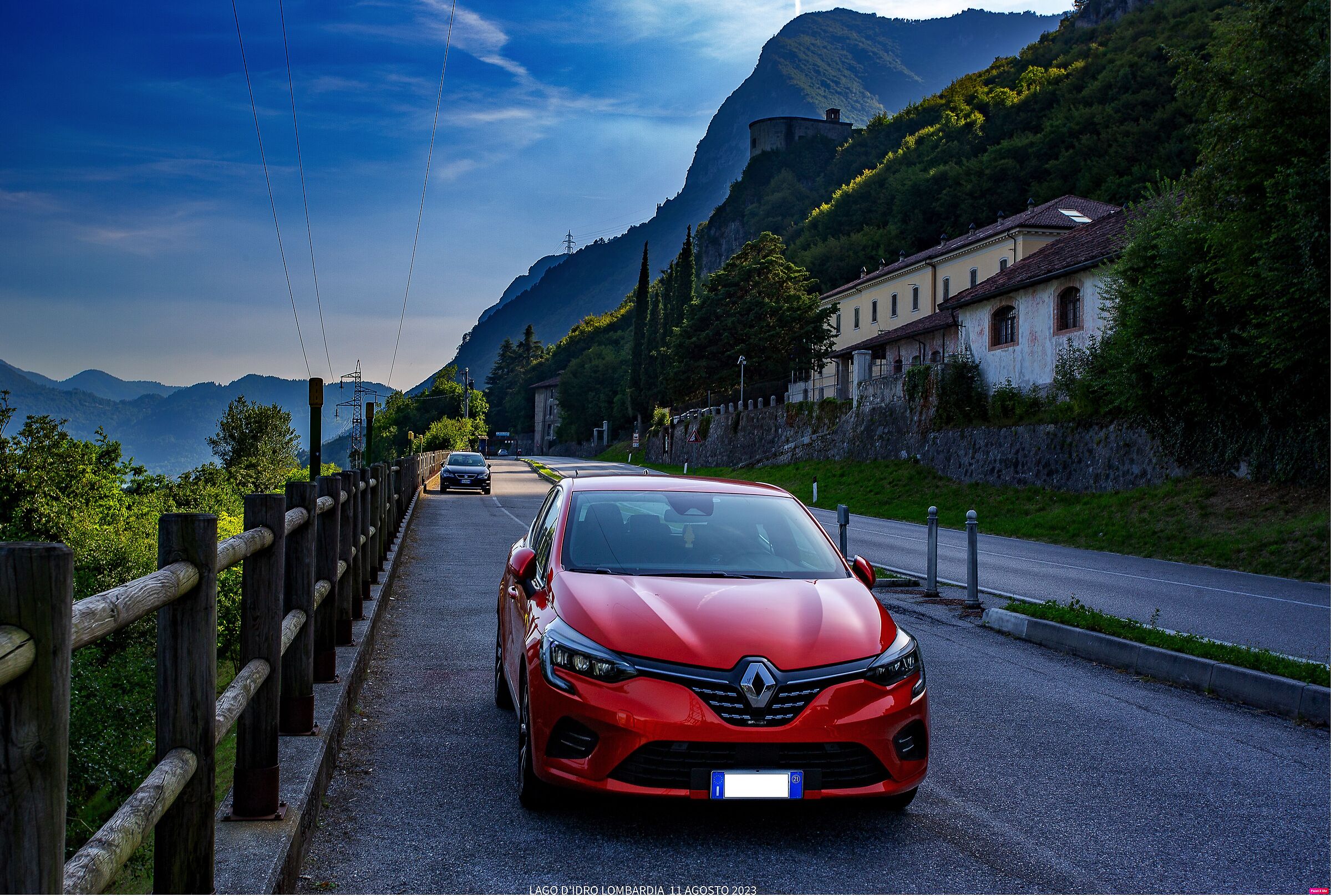 Renault Clio Lago D'Idro Lombardia  11 agosto 2023