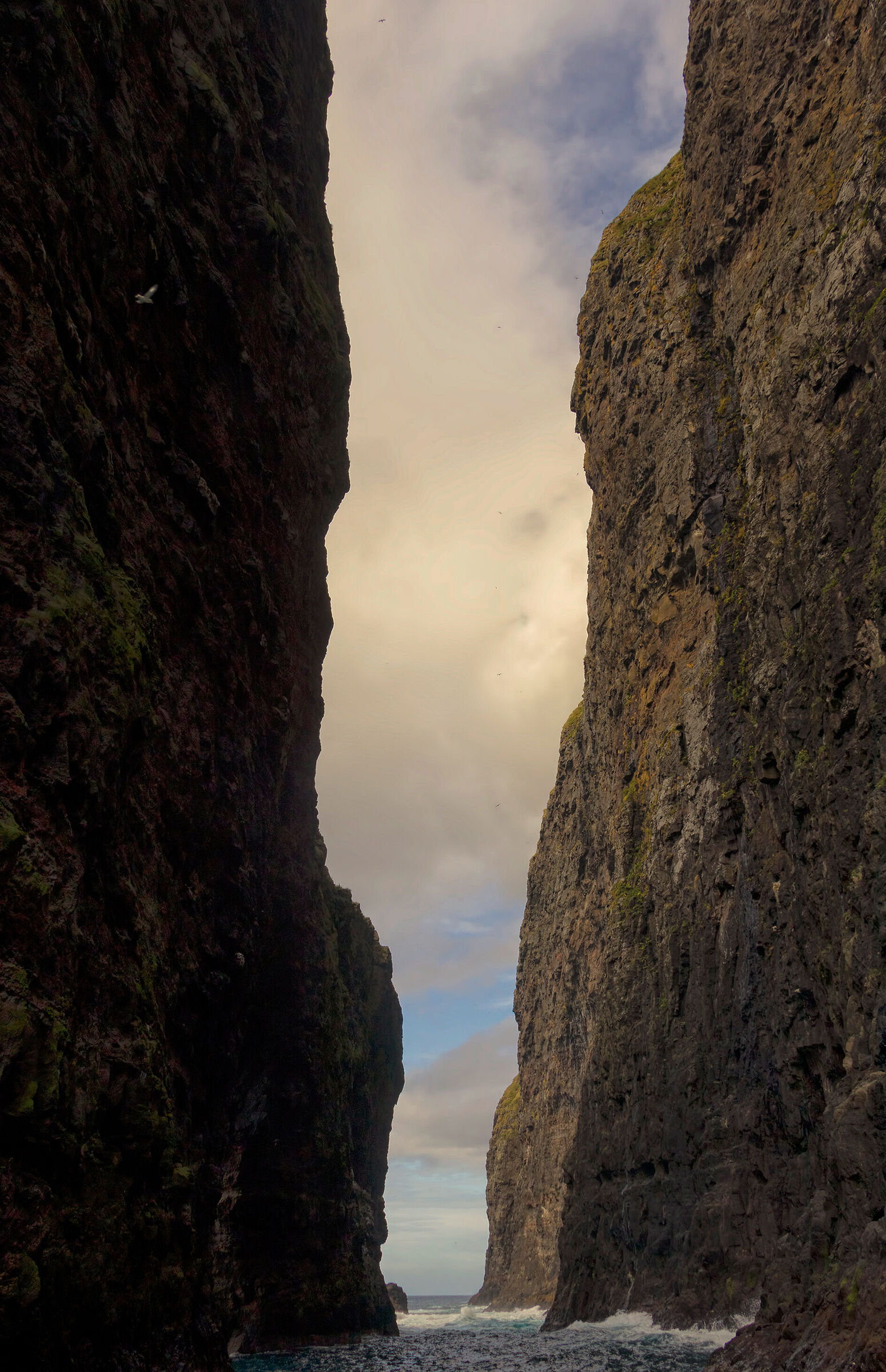 Vestmanna sea cliffs
