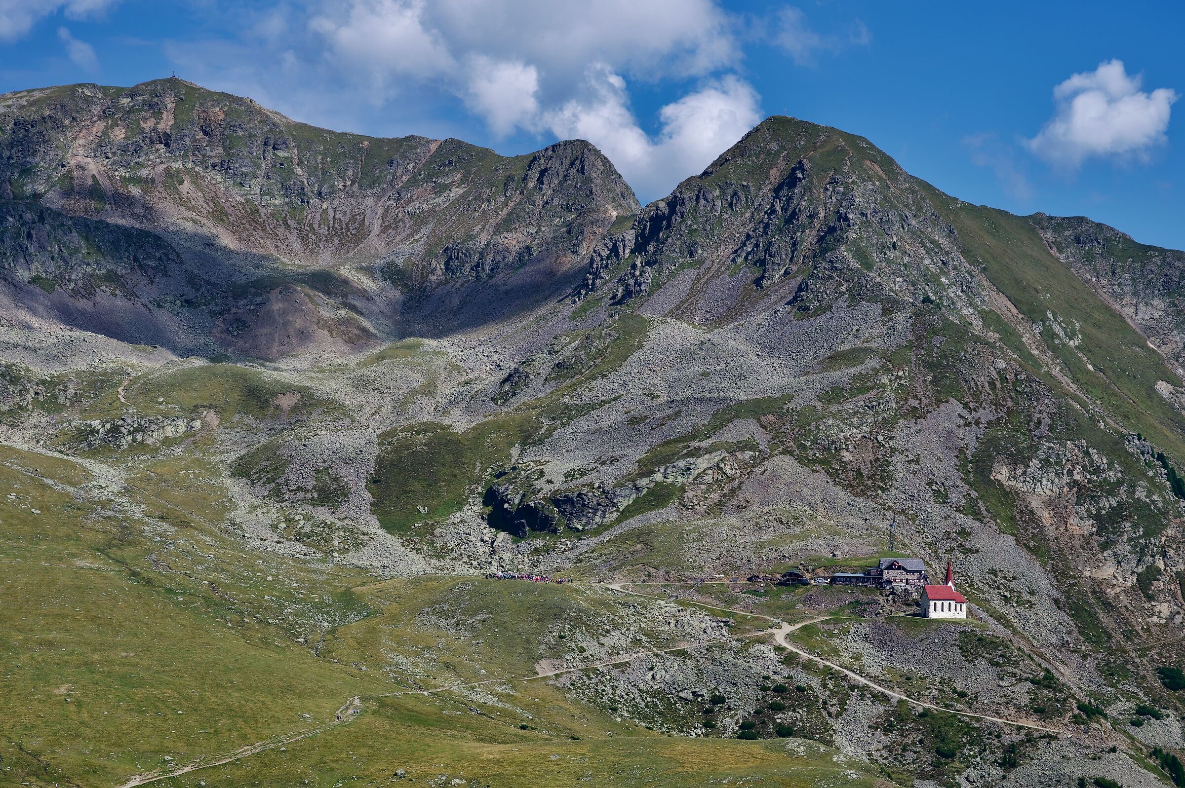 Happy mid-August from the Santa Croce refuge in Lazfons (BZ)