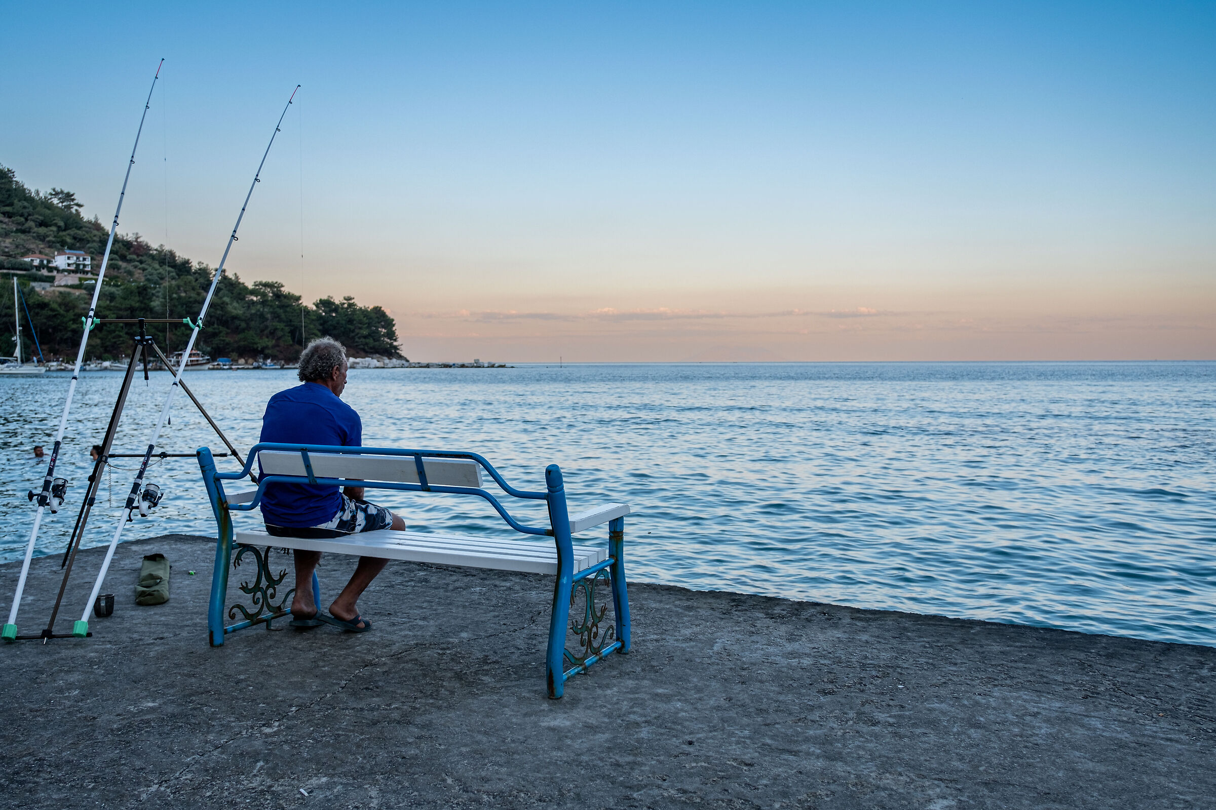 The fisherman - Thassos greece