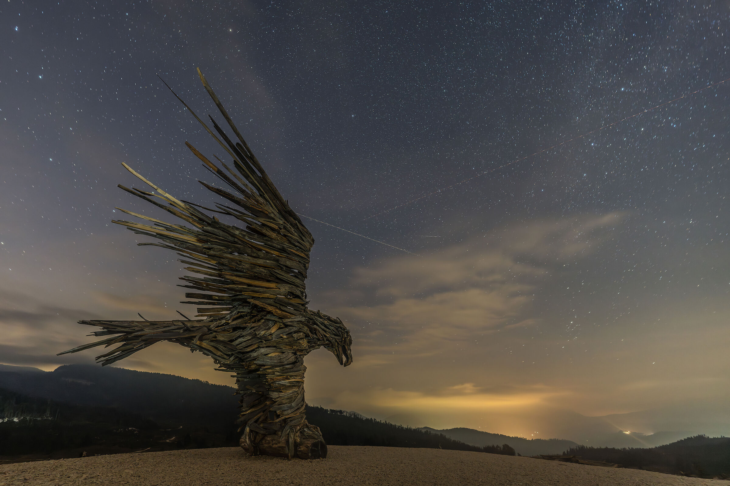 The eagle Vaia of Marcesina