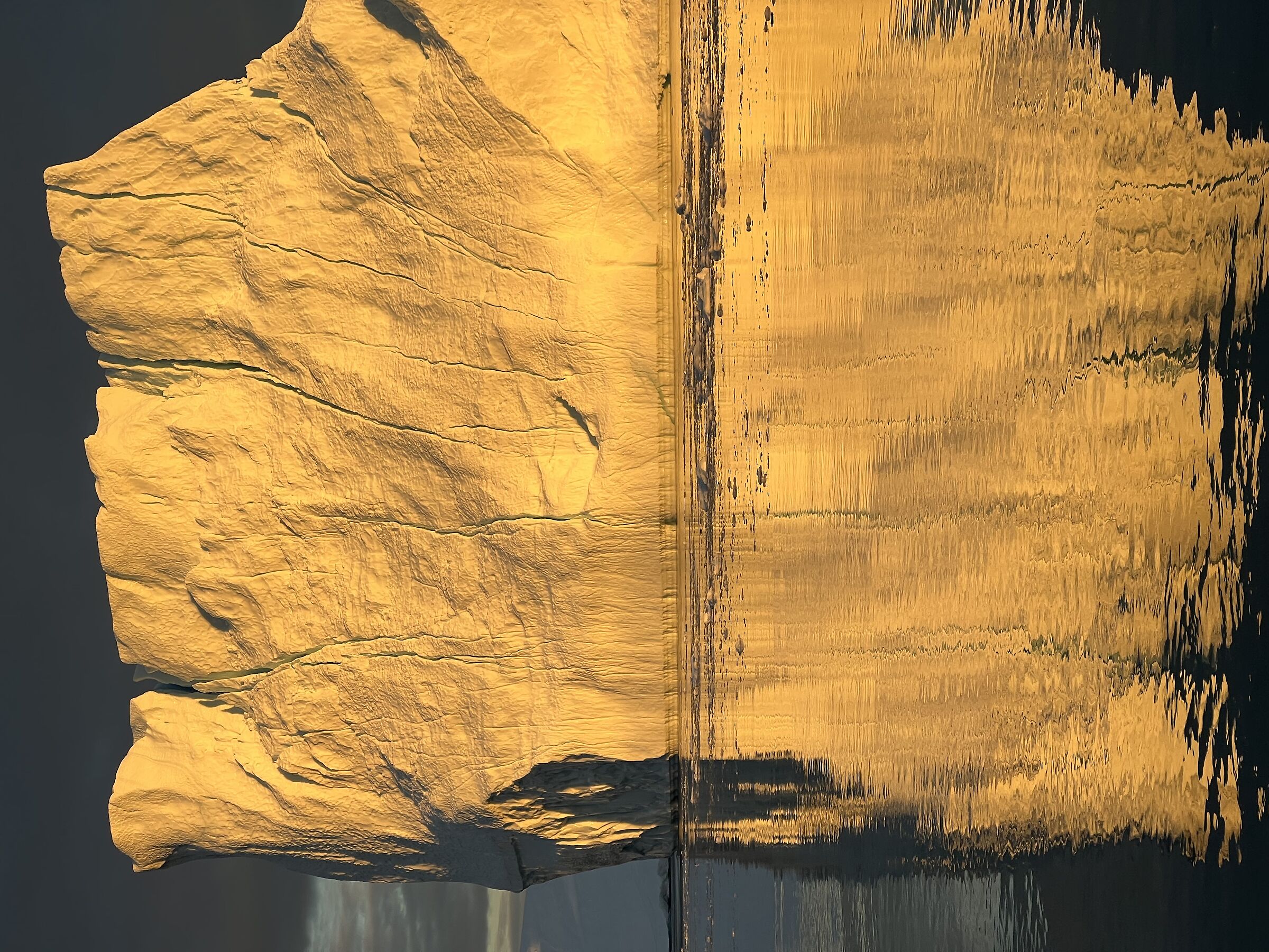 Tramonto in Groenlandia