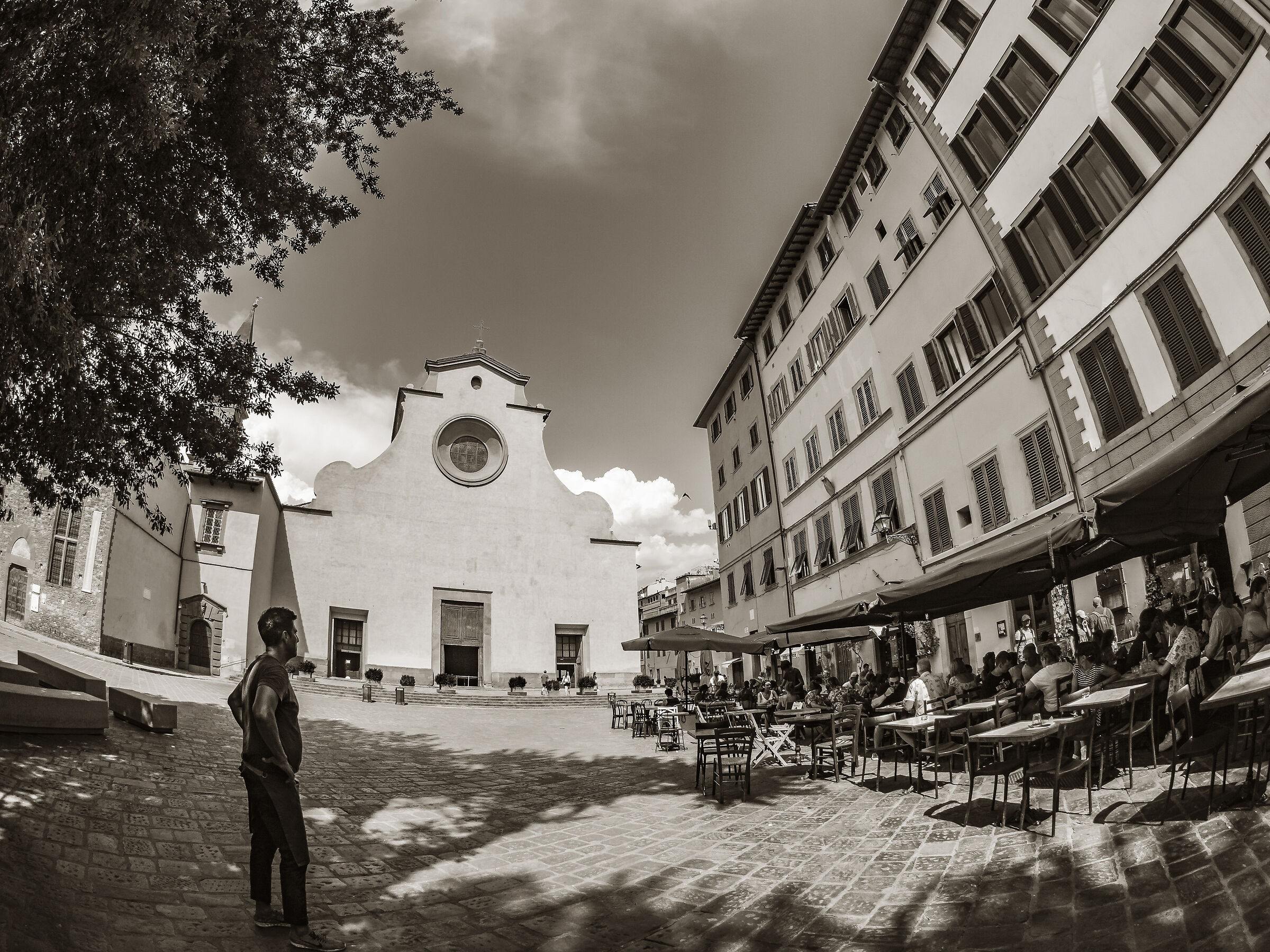 Santo Spirito fisheye