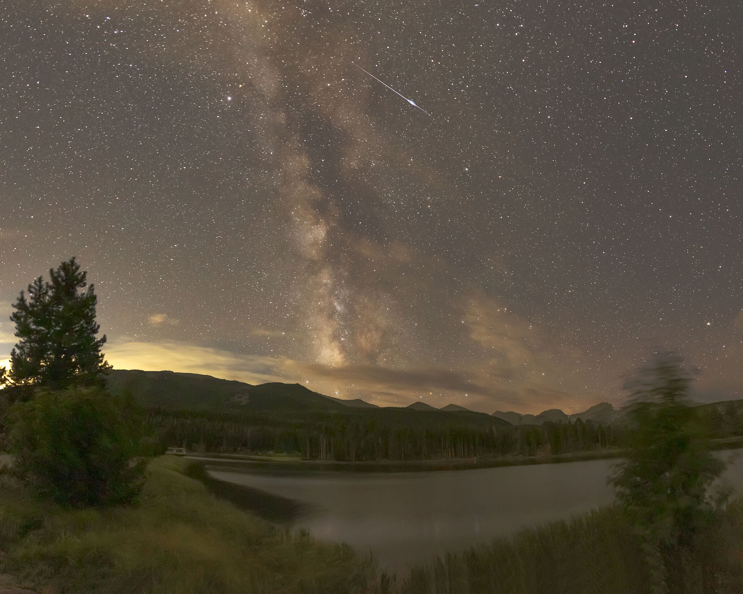 Rocky Mountain Milky Way