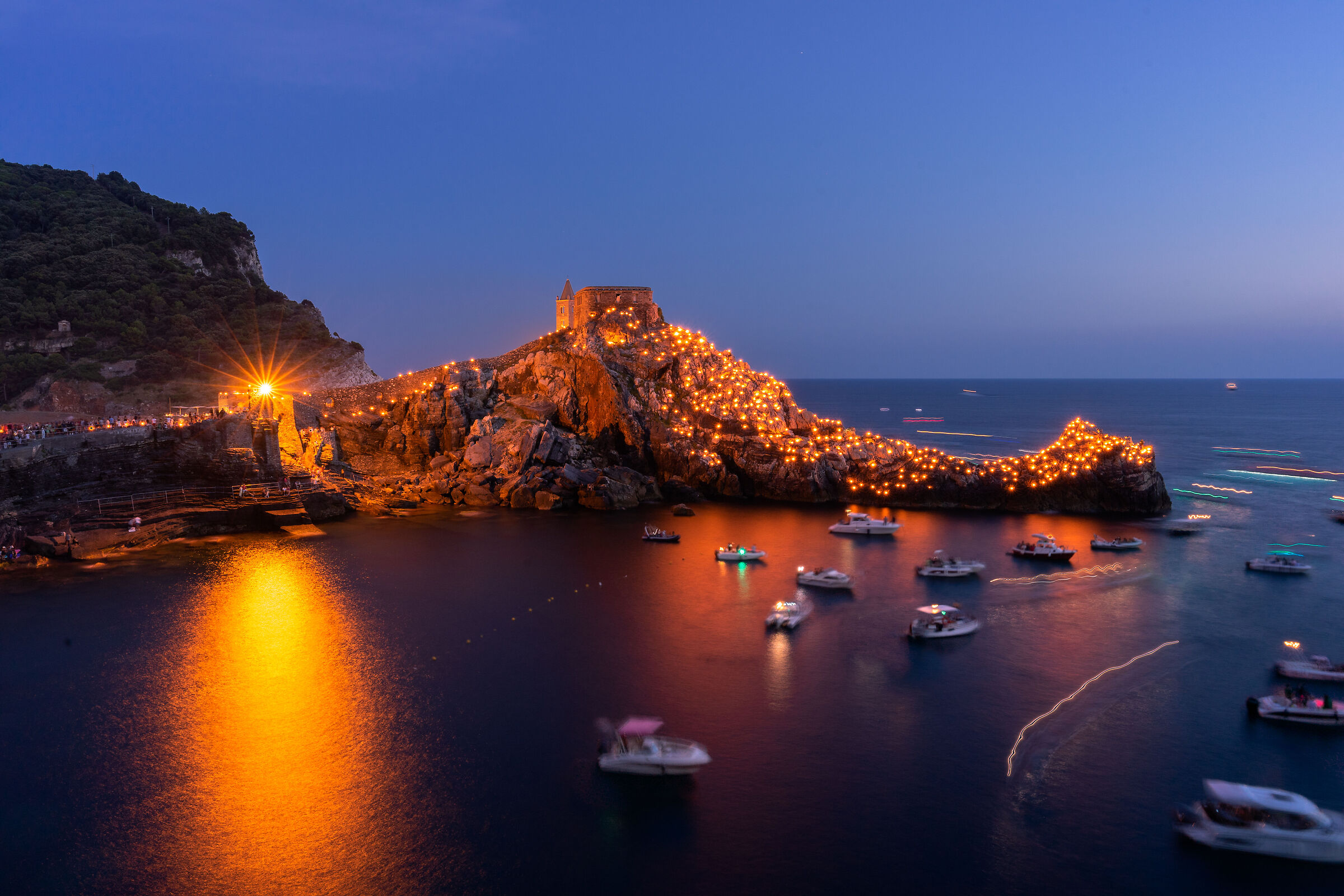 Madonna bianca, ora blu - Portovenere