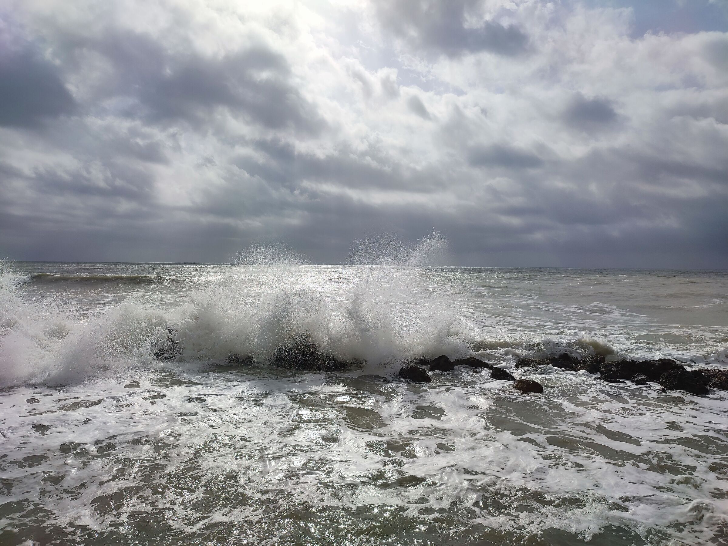 Winter sea