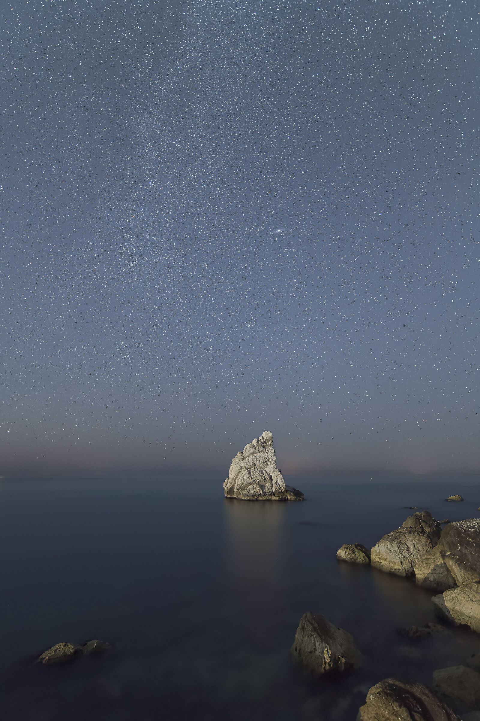 Via Lattea sopra la Vela