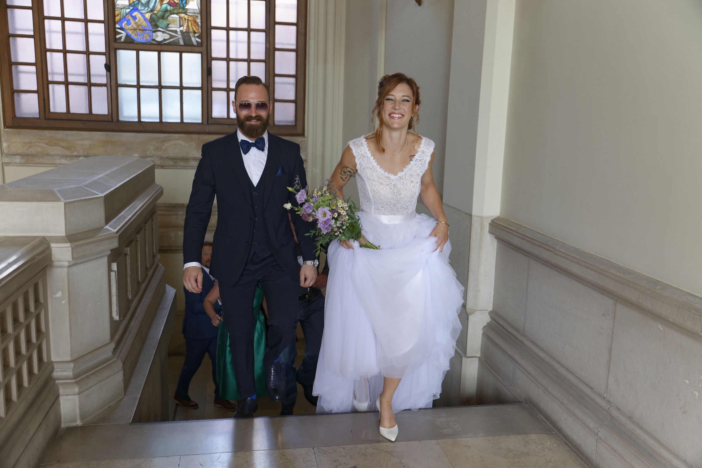 arrivo alla loggia