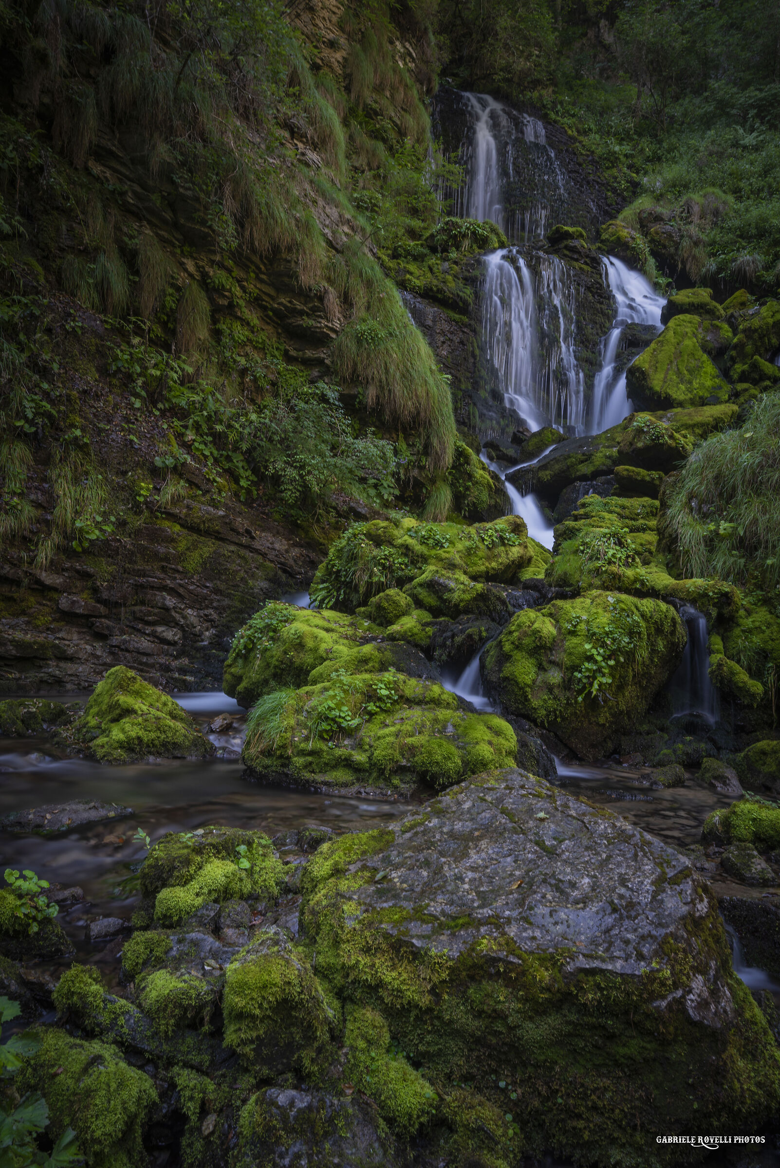 Cascate alla sorgente del fiume Enna