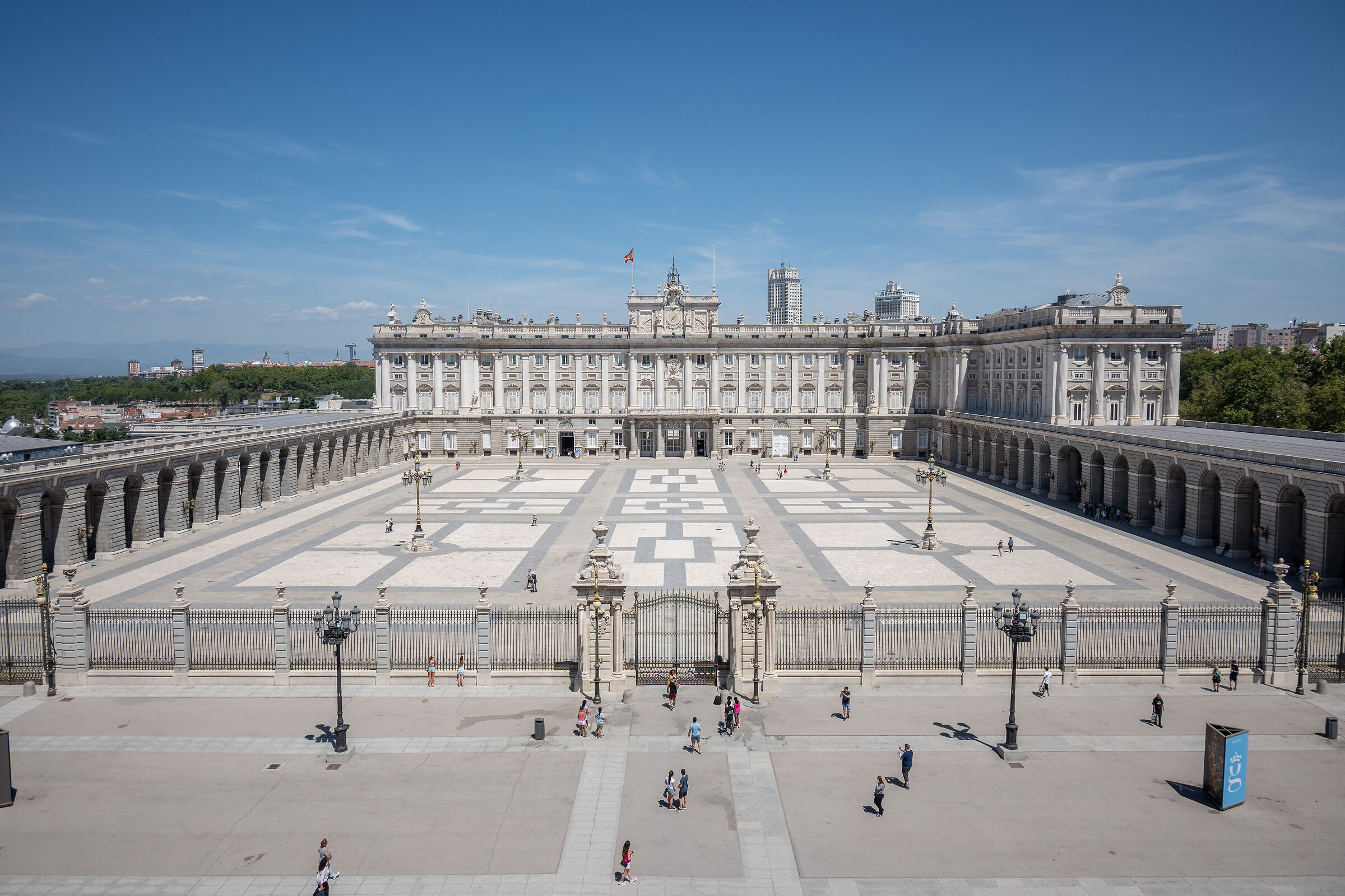 View of the Royal Palace from the Cathedral